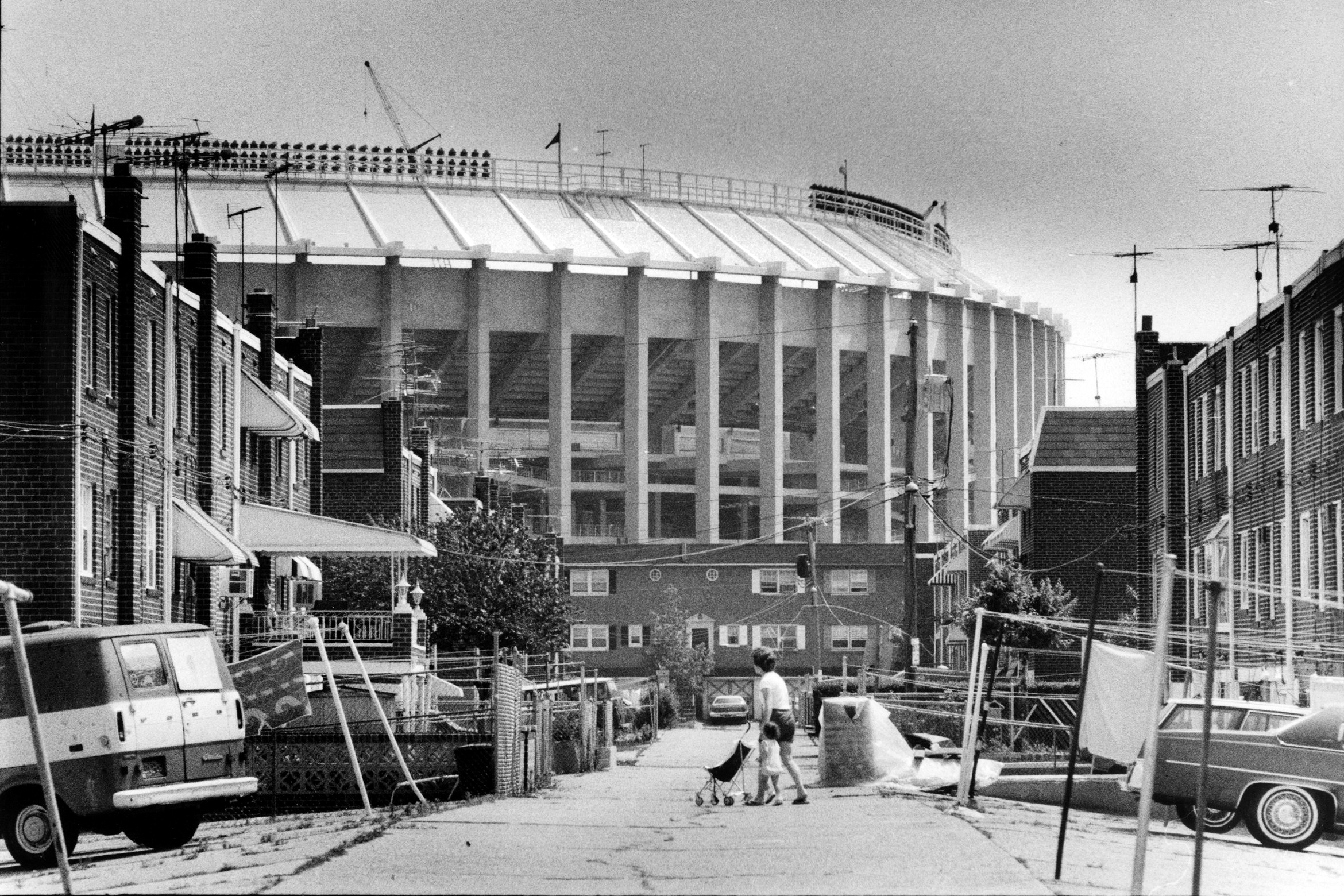 A Vietnam veteran says he lived inside Philadelphia's old sports stadium  for years while the Eagles and Phillies held games