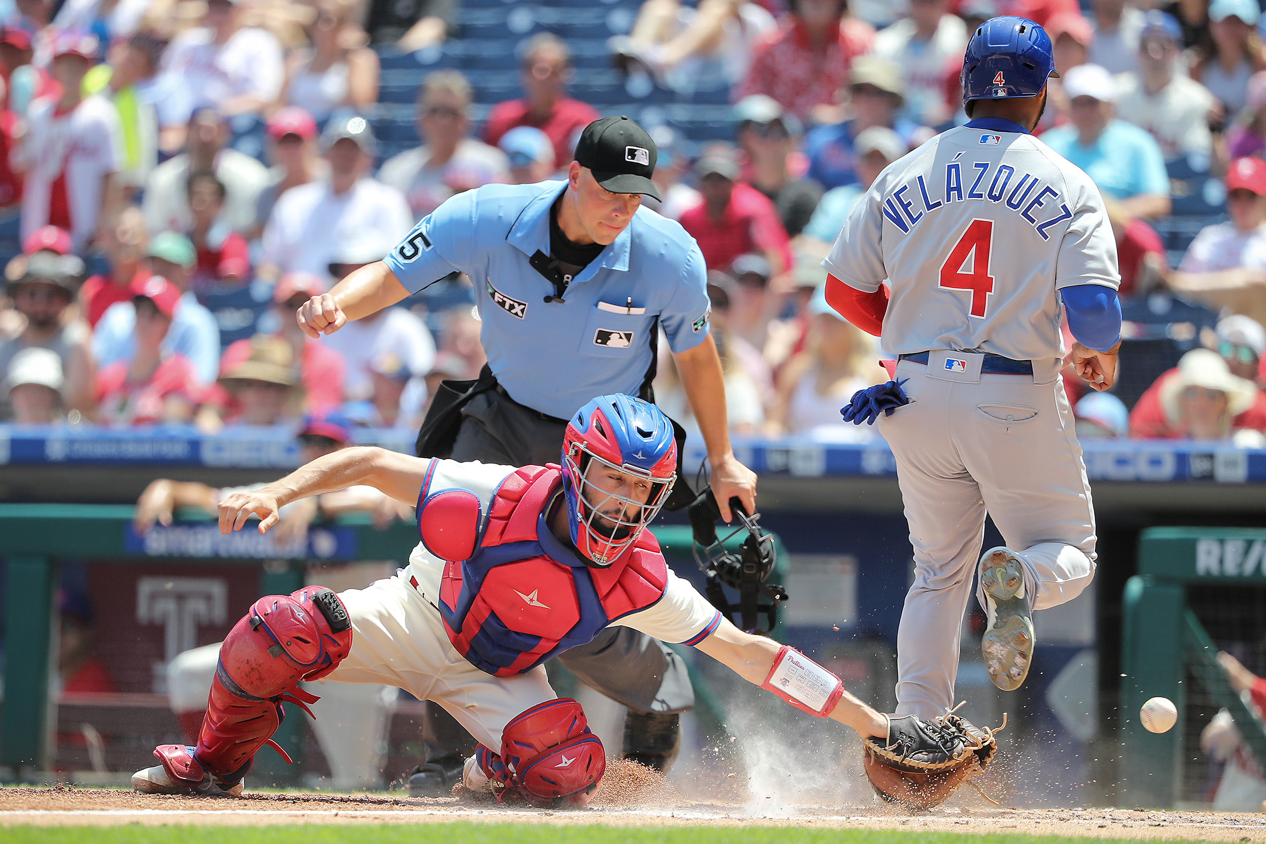 Cubs jump on Ranger Suárez early to send Phillies to fifth