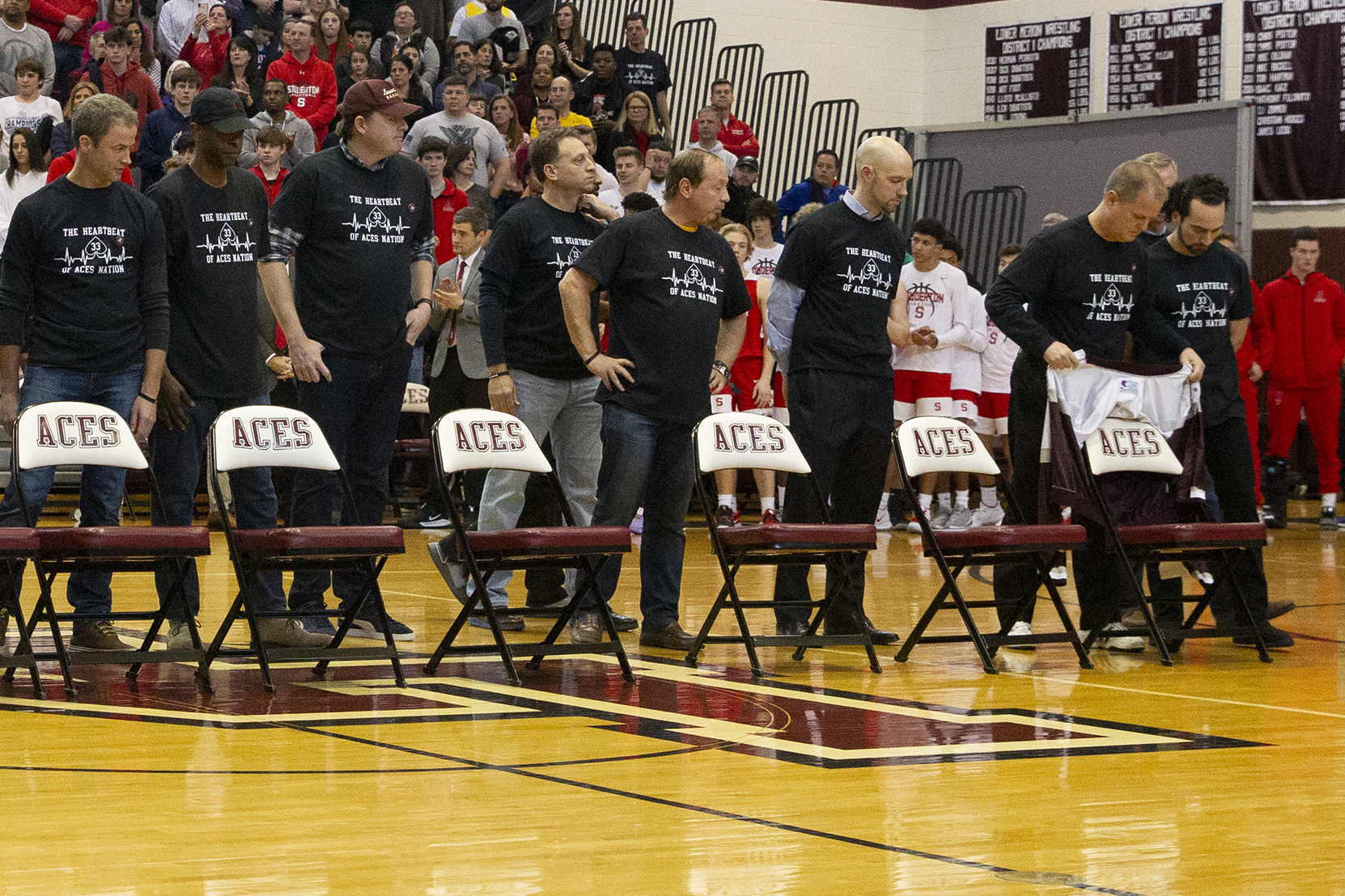 Lower Merion High School honors Kobe Bryant at first home game