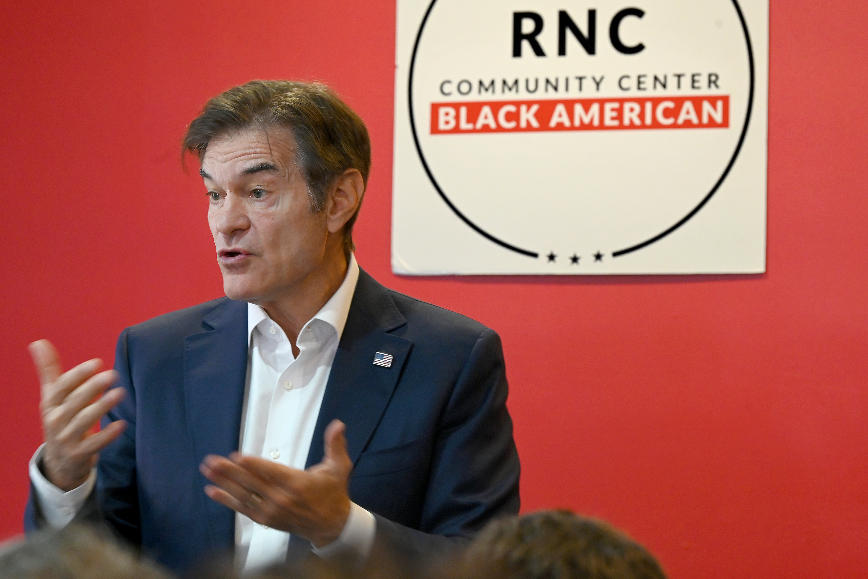 Mehmet Oz, Pennsylvanias Republican Senate candidate, indicates hed vote yes on same-sex marriage bill image