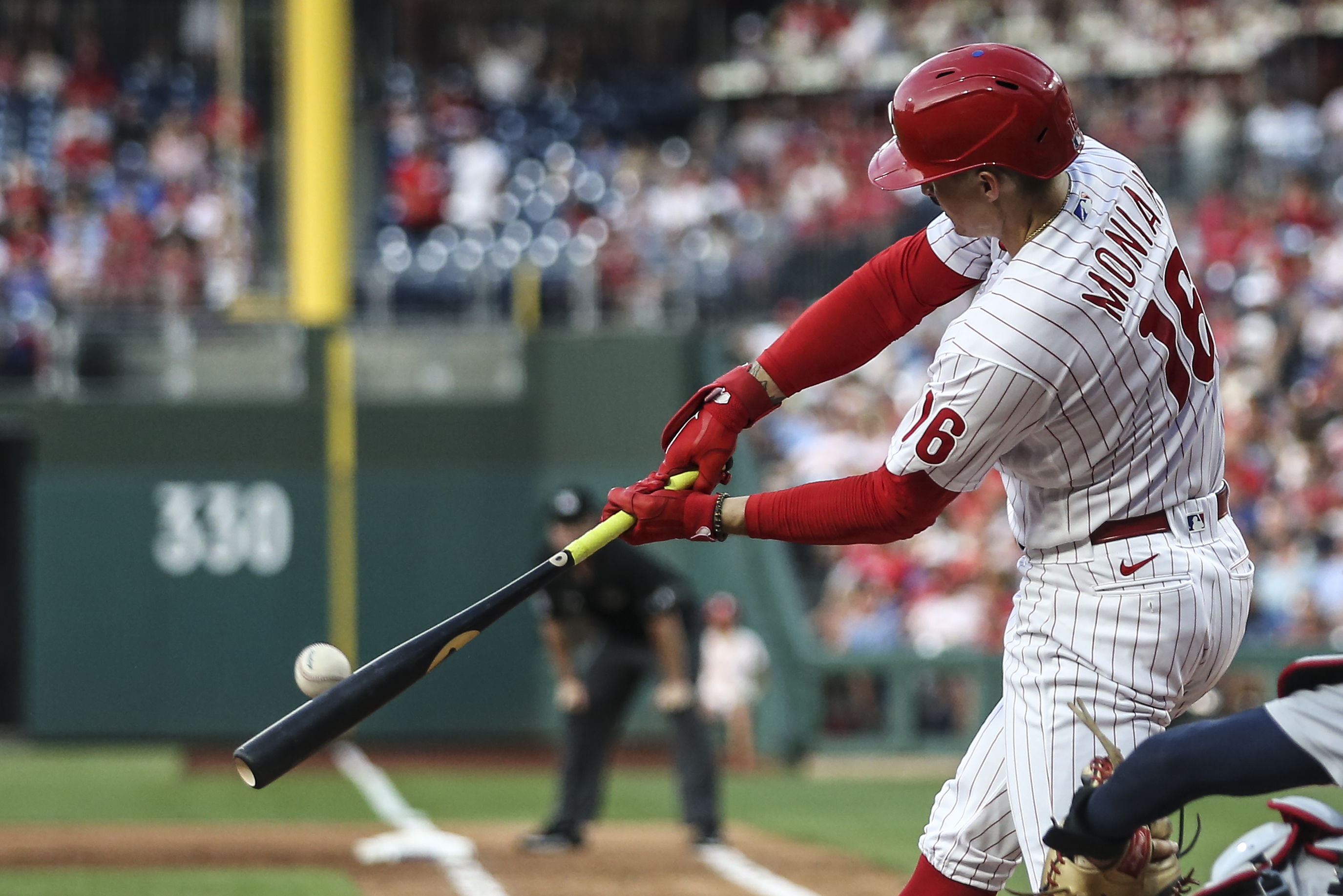 Darick Hall hits third career home run in Phillies win