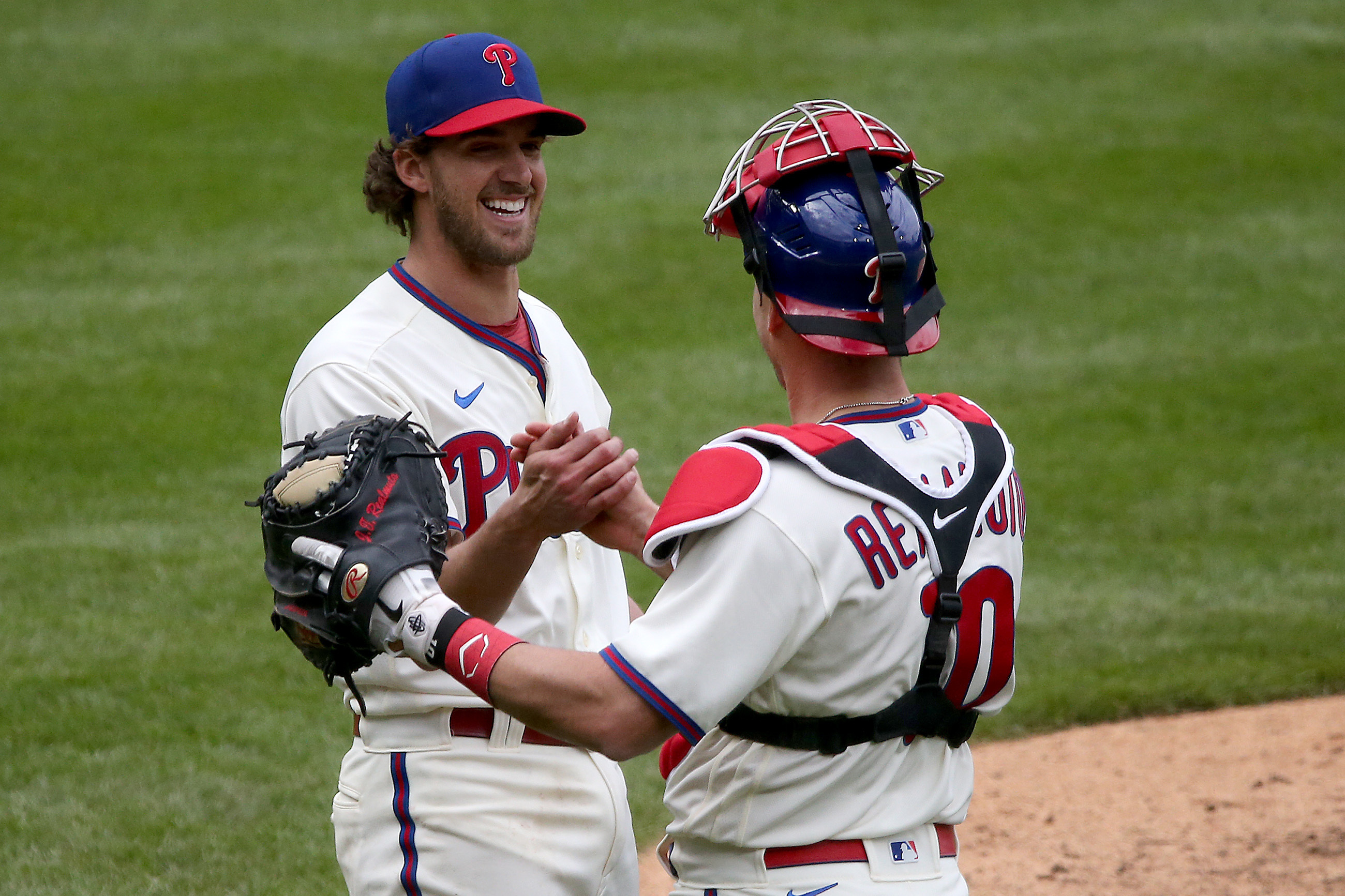 Phillies blank Cardinals behind Nola's gem, Harper's HR to advance