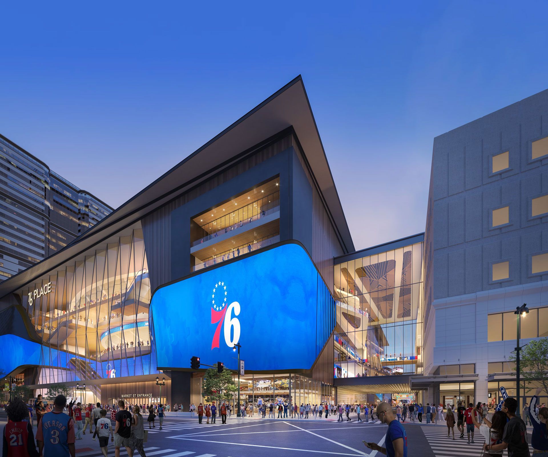 Sixers' new arena proposal: How it vaults them into the NBA 'arms race