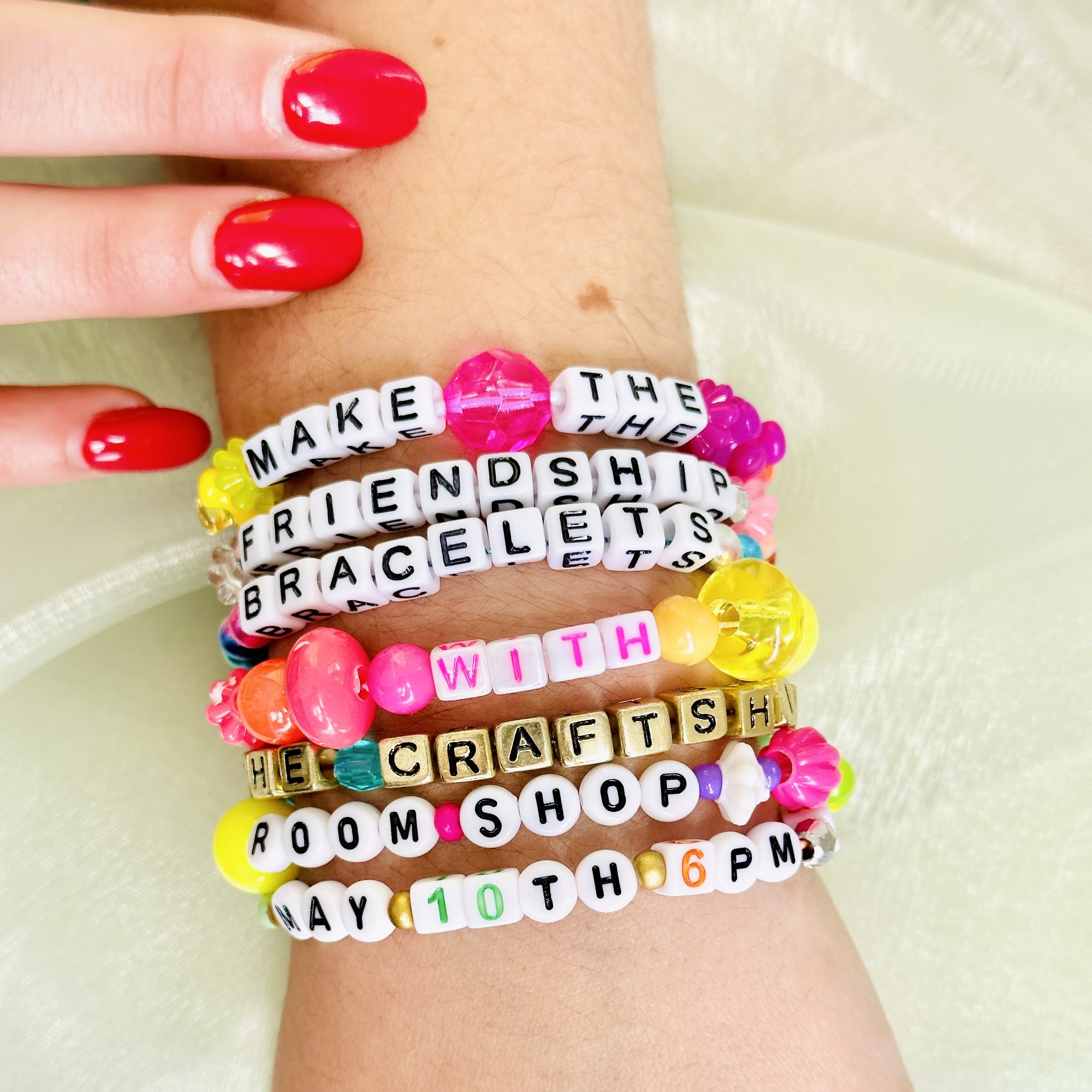 Taylor Swift, Accessories, 7 Lover Taylor Swift Friendship Bracelets