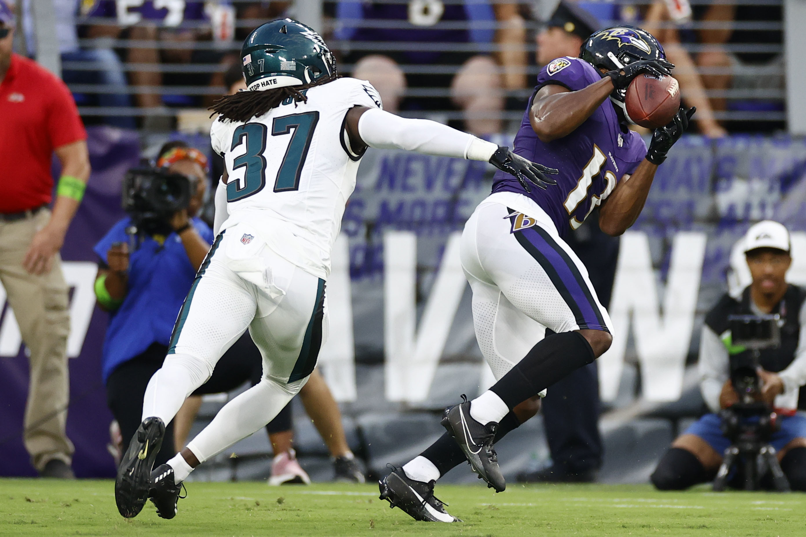 Jalen Hurts' health takes priority in the Eagles' preseason loss to the  Baltimore Ravens