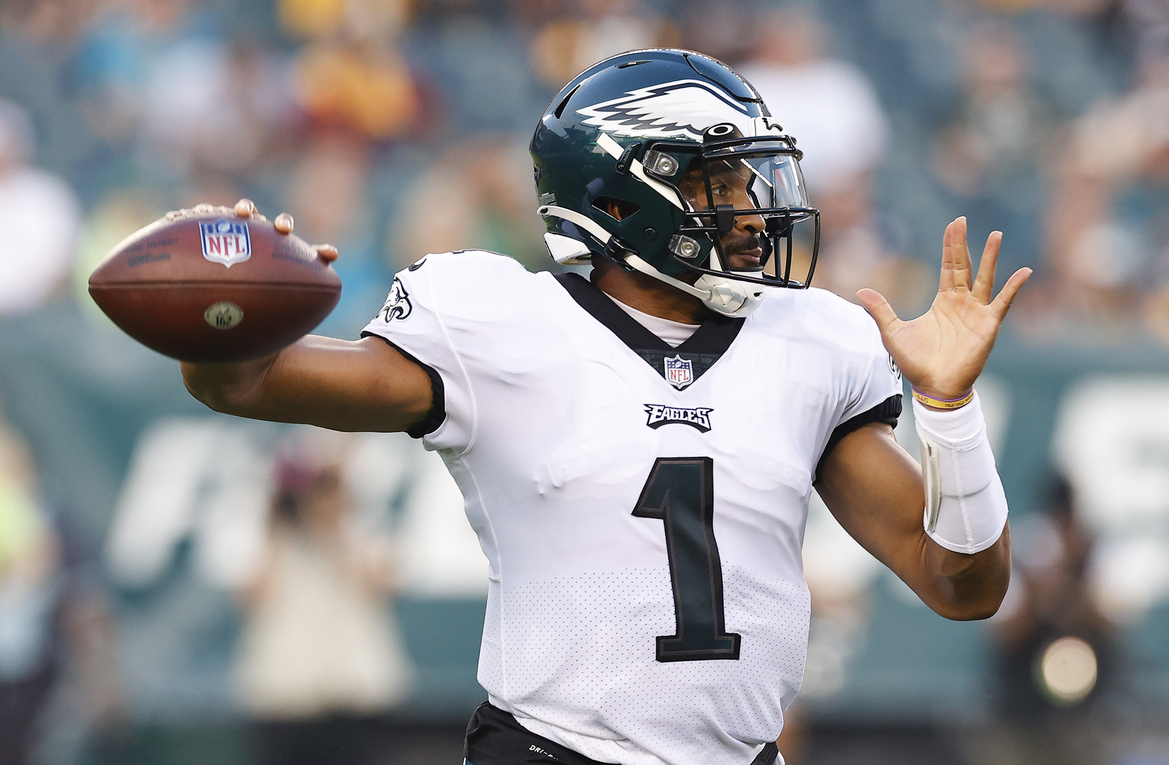 Jalen Hurts on Eagles WR Quez Watkins: 'That guy is not a secret anymore'