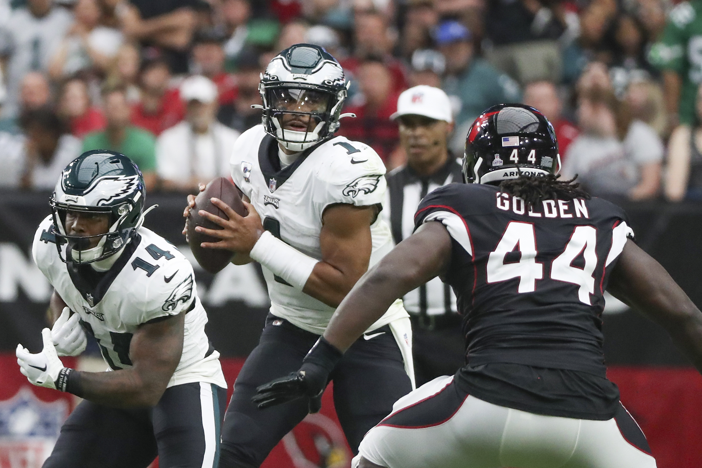 Eagles-Cardinals snap counts: Not enough A.J. Brown - Bleeding