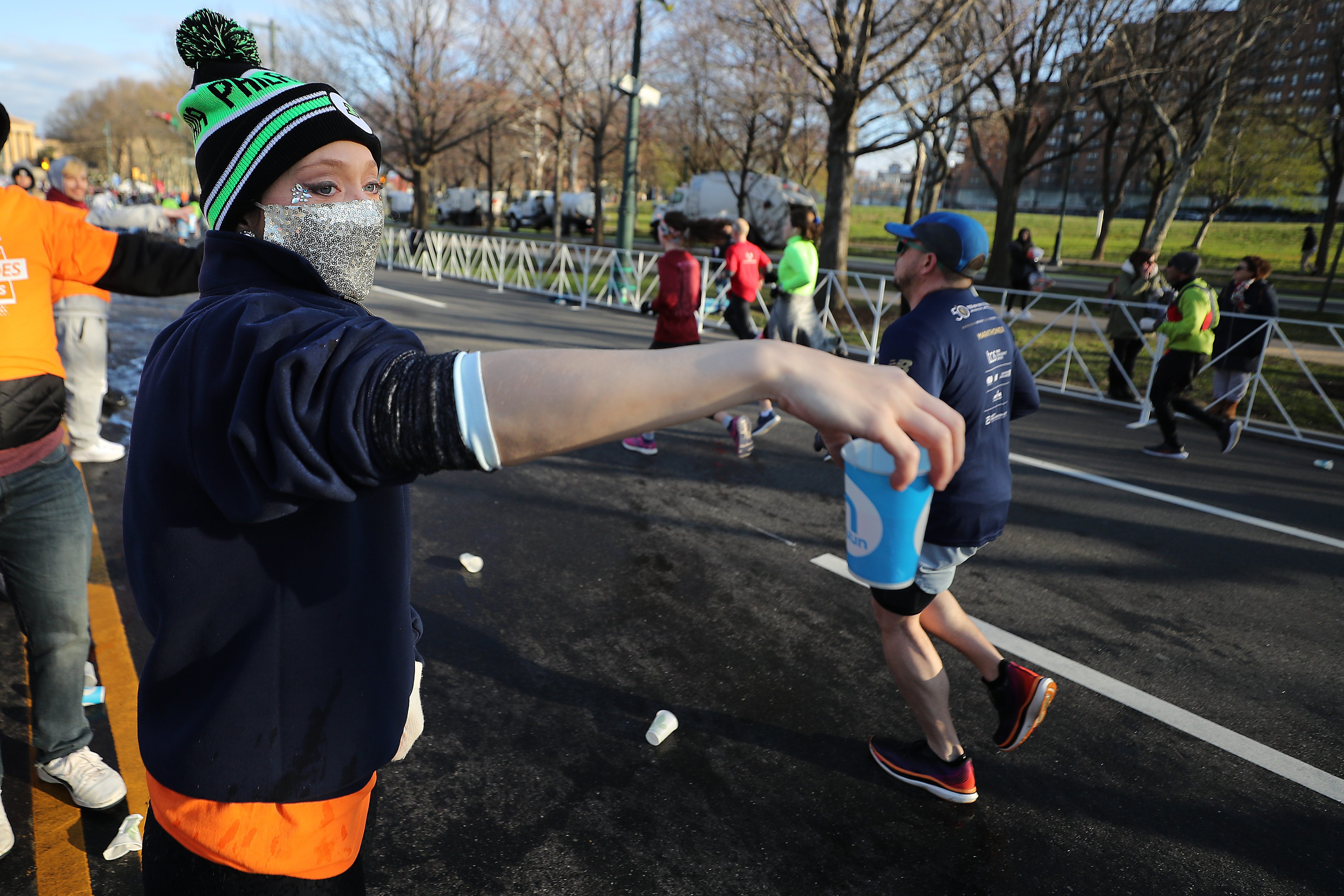 Photos from the Love Run Philadelphia on the Parkway.
