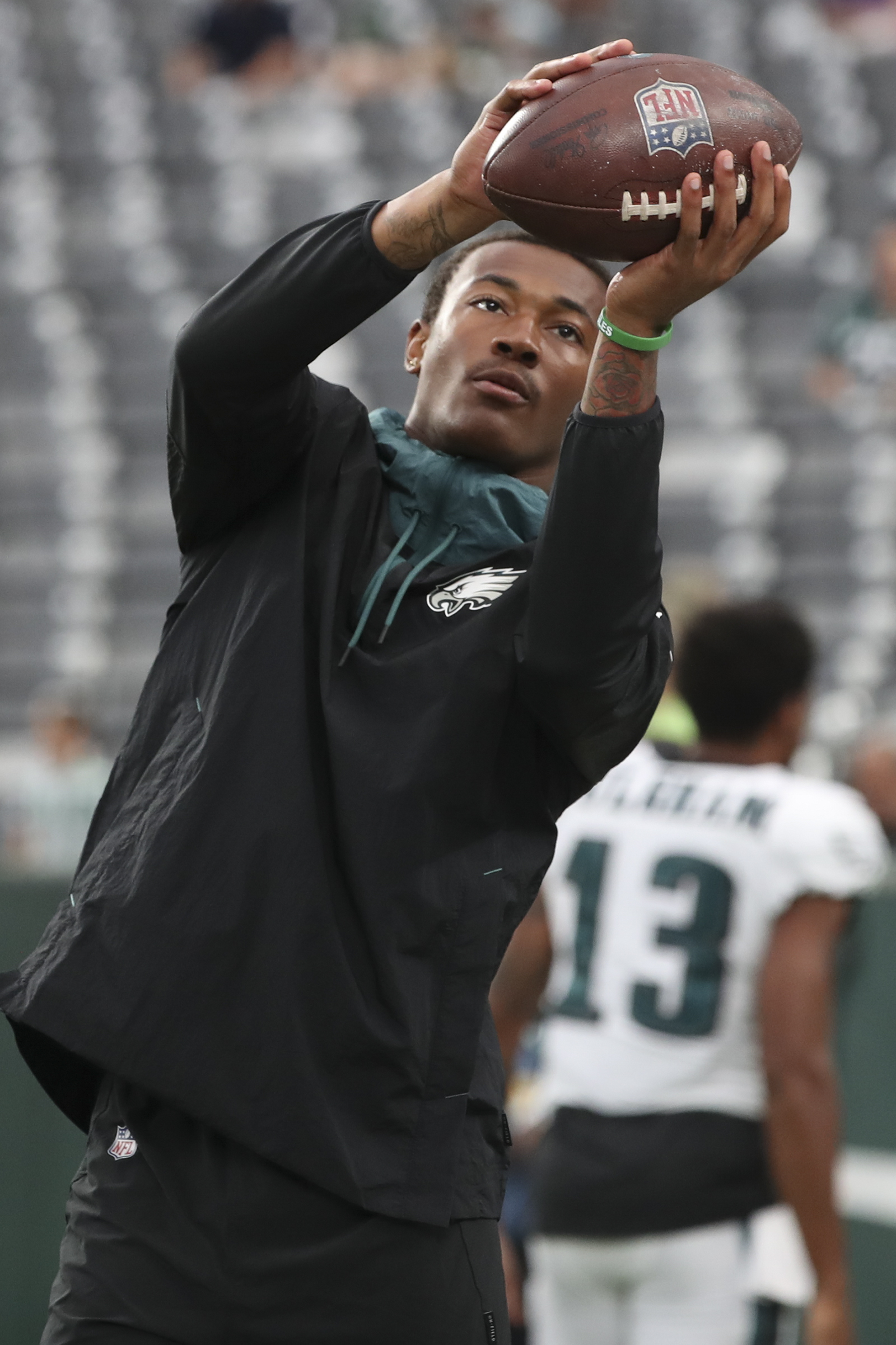 Eagles Notebook: Surprise starter JJ Arcega-Whiteside worked his