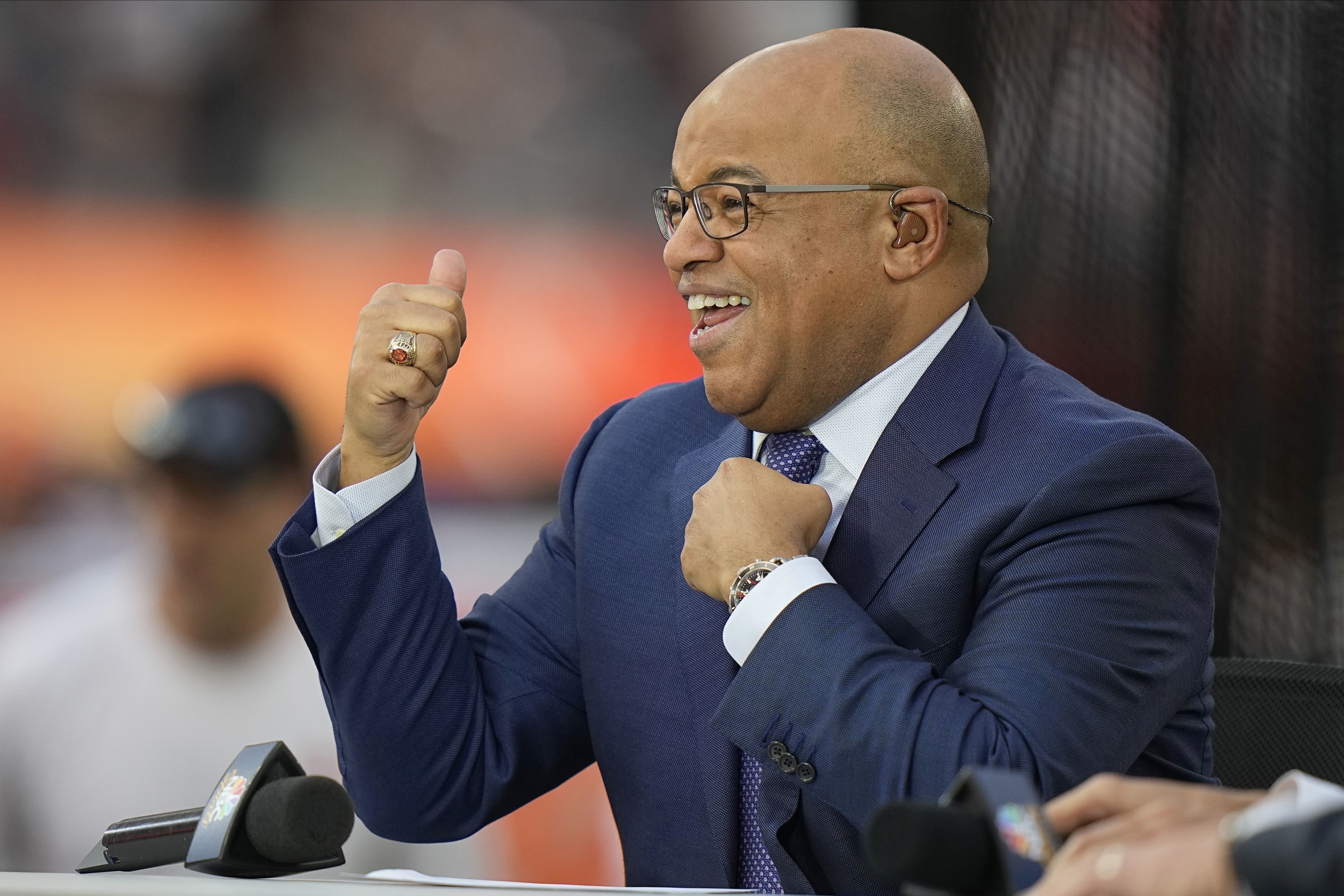 NBC's Mike Tirico weighs in on Colts-Cowboys not getting flexed