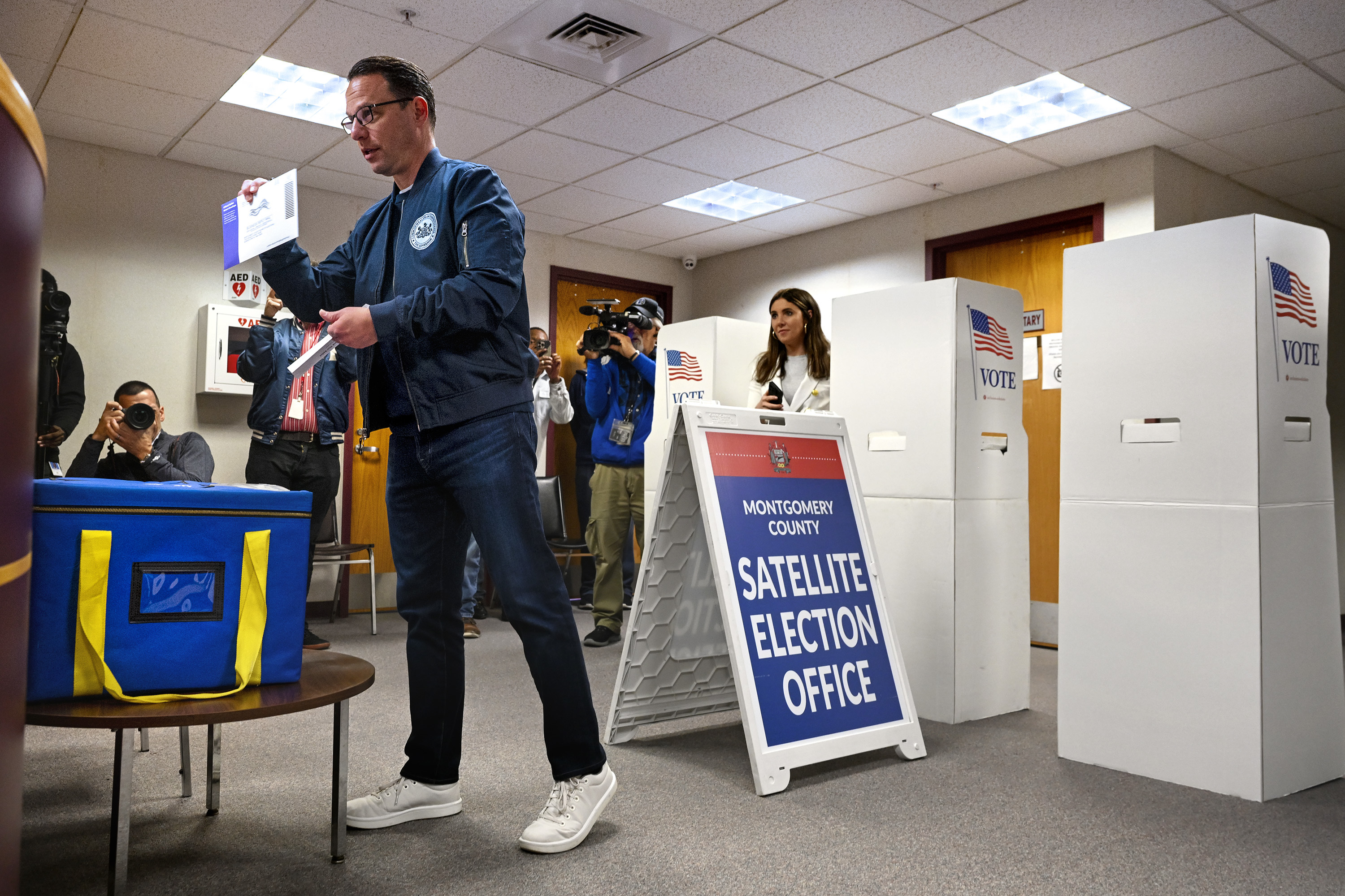 Gov. Josh Shapiro voted early in Pennsylvania primary election; mum on AG  pick