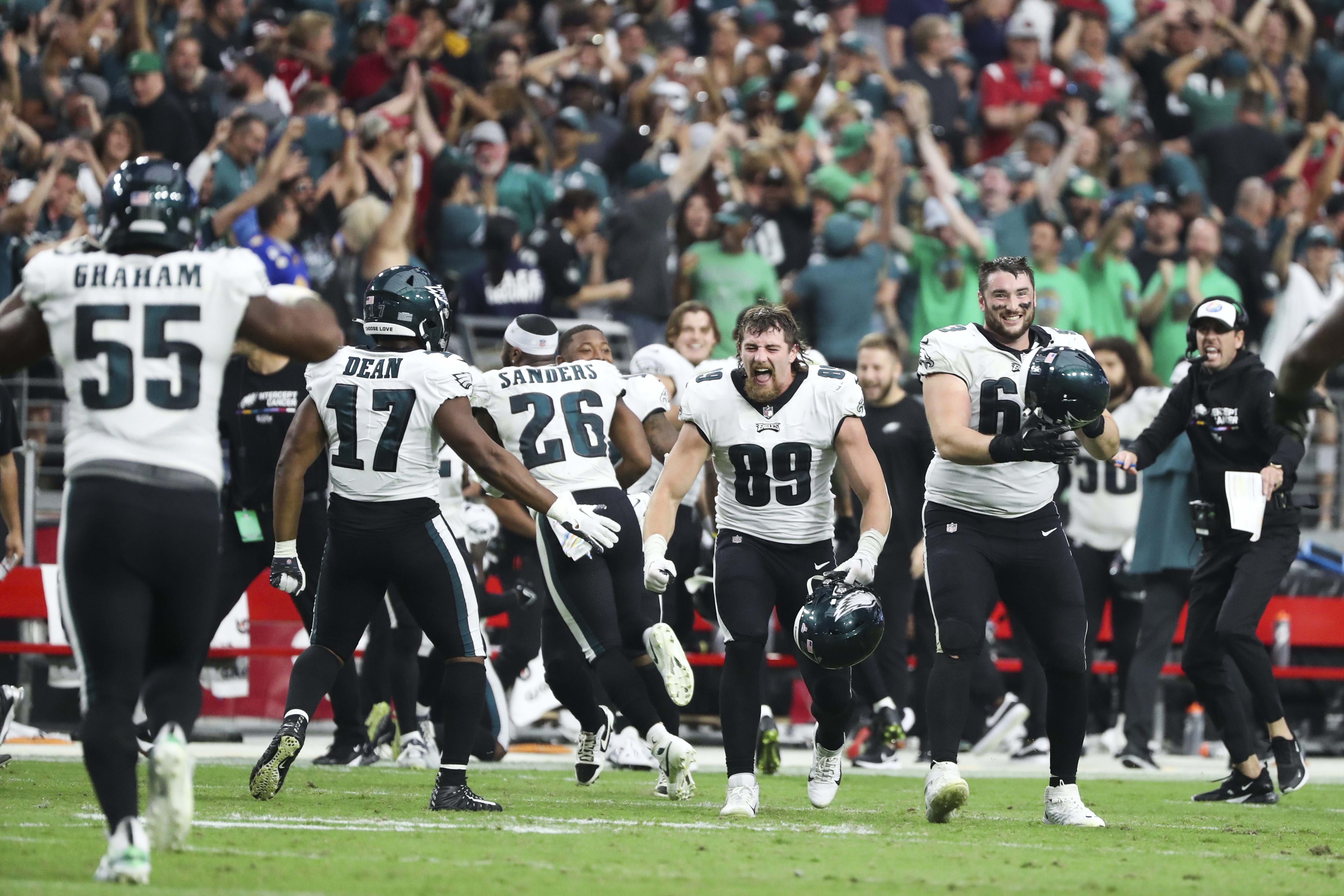 What was going through Eagles' Cameron Dicker's mind before hitting the game-winning  field goal? 