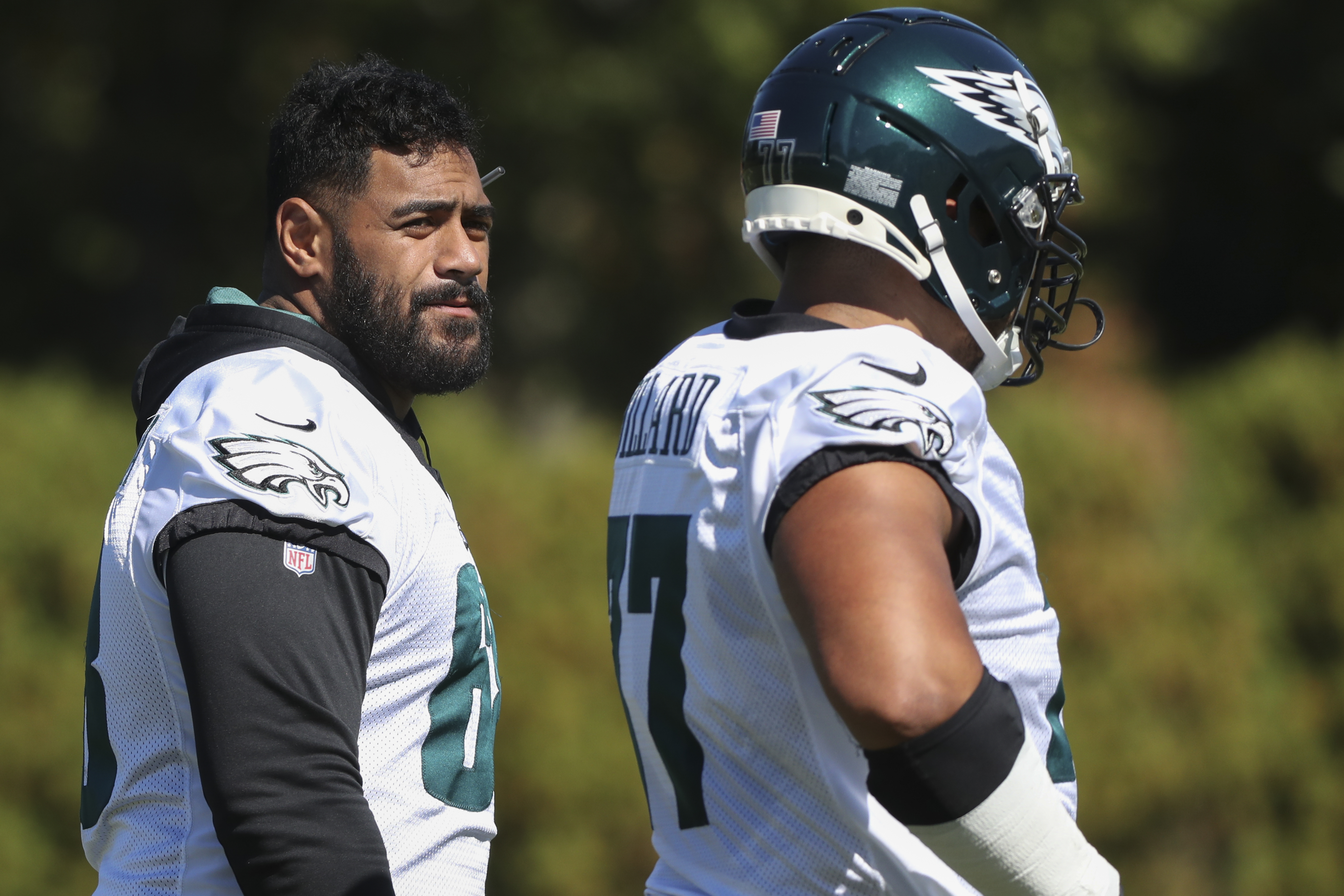 Eagles' Jordan Mailata hits back at Micah Parsons comment over