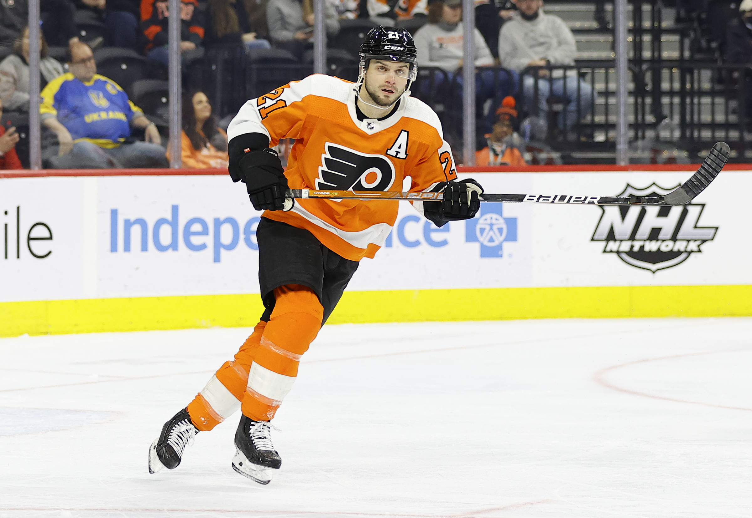 2022-23 Scott Laughton Flyers Military Appreciation Night jersey. Love this  style. : r/hockeyjerseys