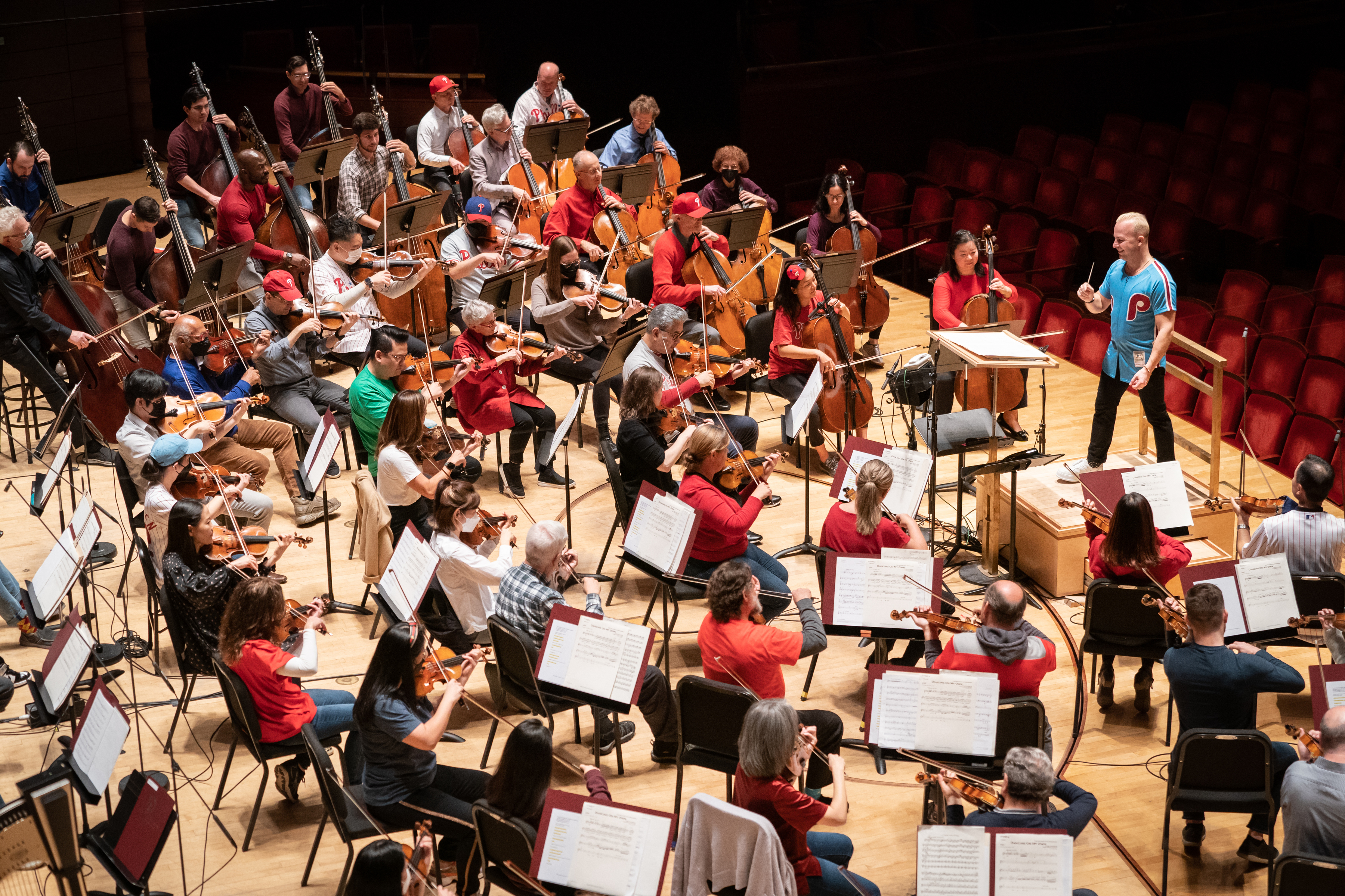 Philadelphia Orchestra, Snacktime drop covers of Phillies' anthem 'Dancing  On My Own' in time for World Series 