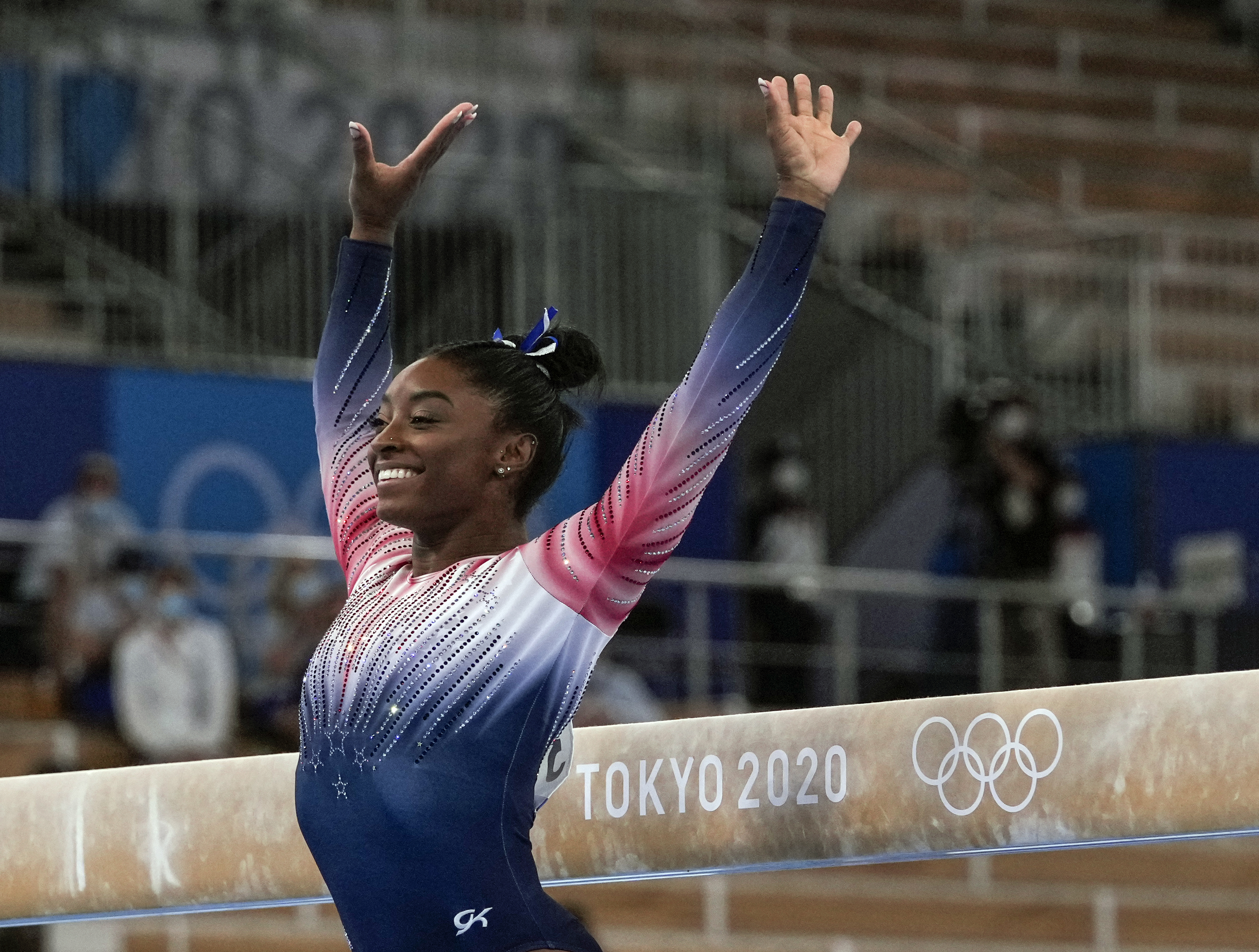 Simone Biles Wins Broze Medal In Tokyo Olympics Balance Beam