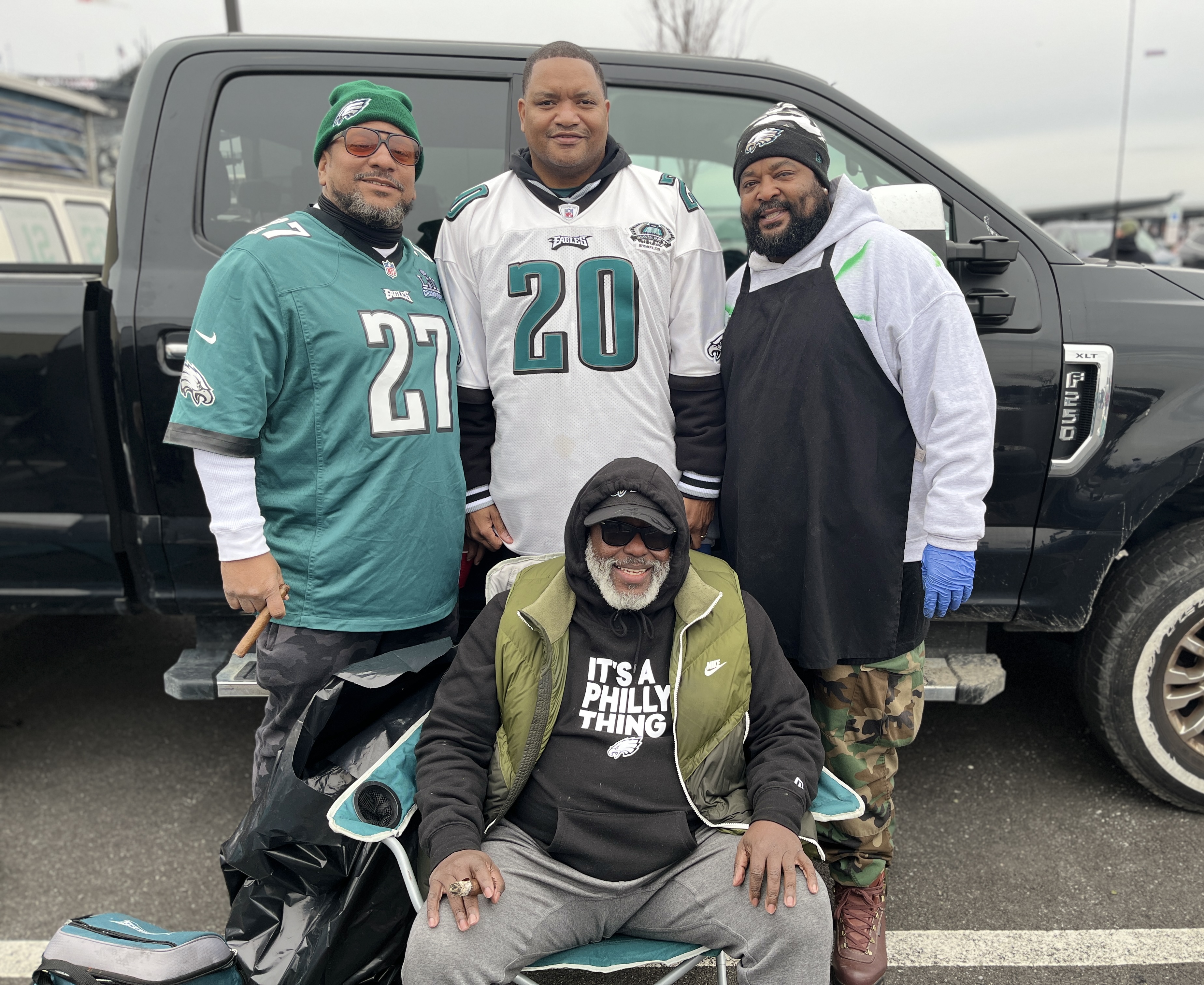 Who has the most epic Eagles tailgate spread? The mayor of