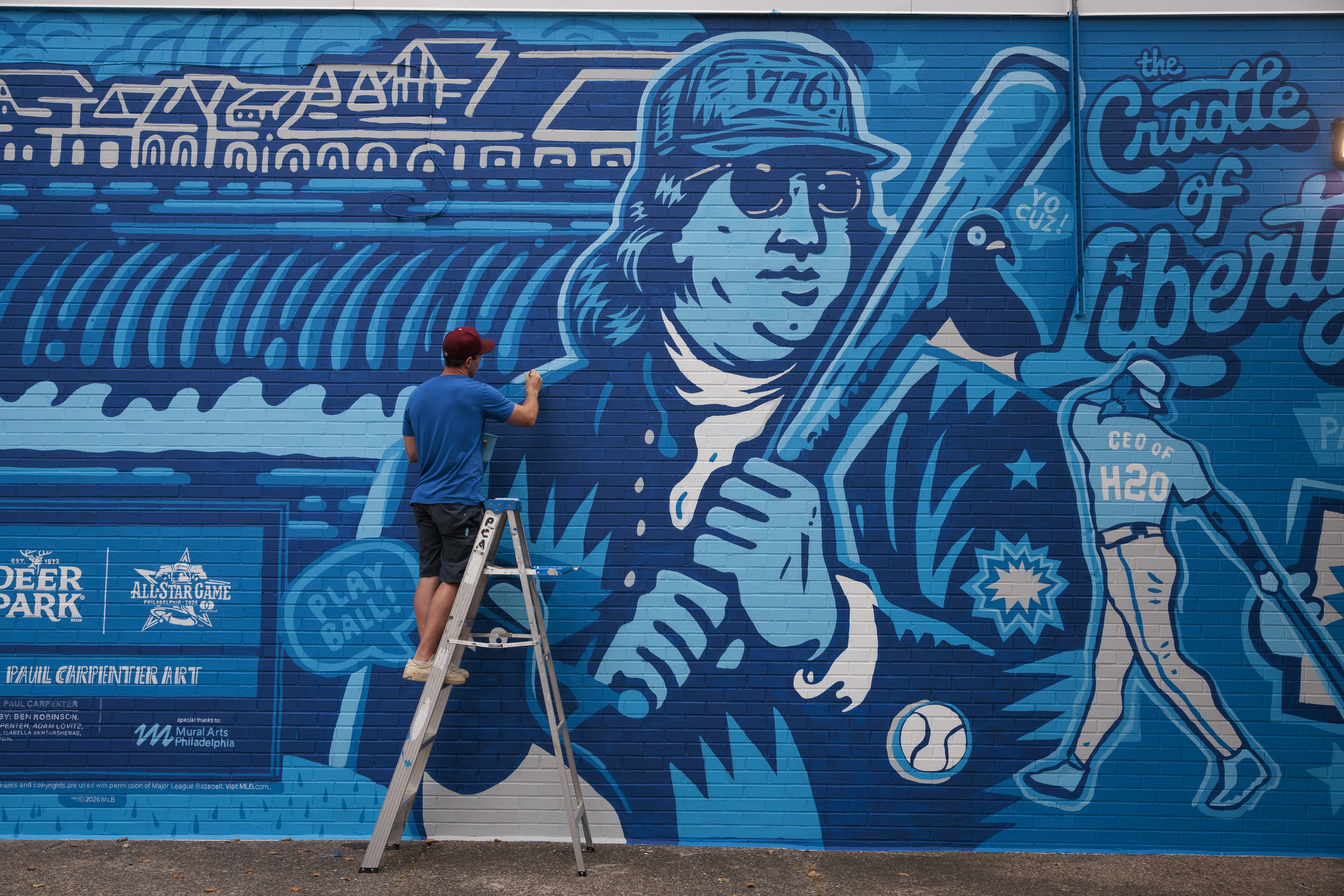 Paul Carpenter bringing mural to South Philly ahead of MLB All