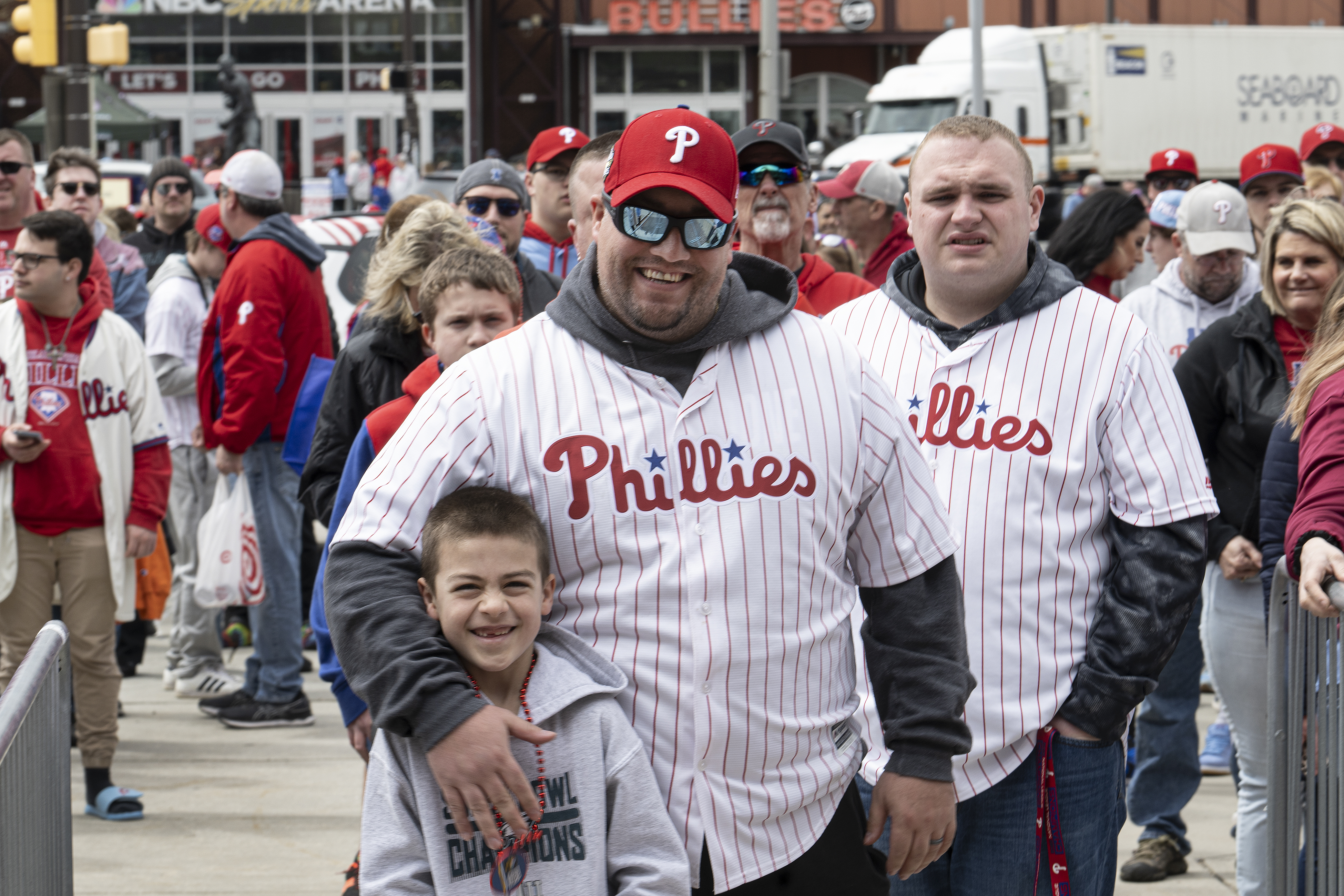 Philadelphia Phillies fan injured by flying hot dog launched by