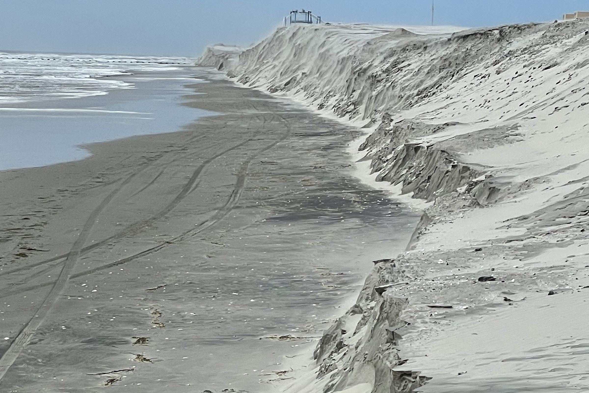 Storm washed away one-third of the sand meant to replenish North Wildwood beaches pic