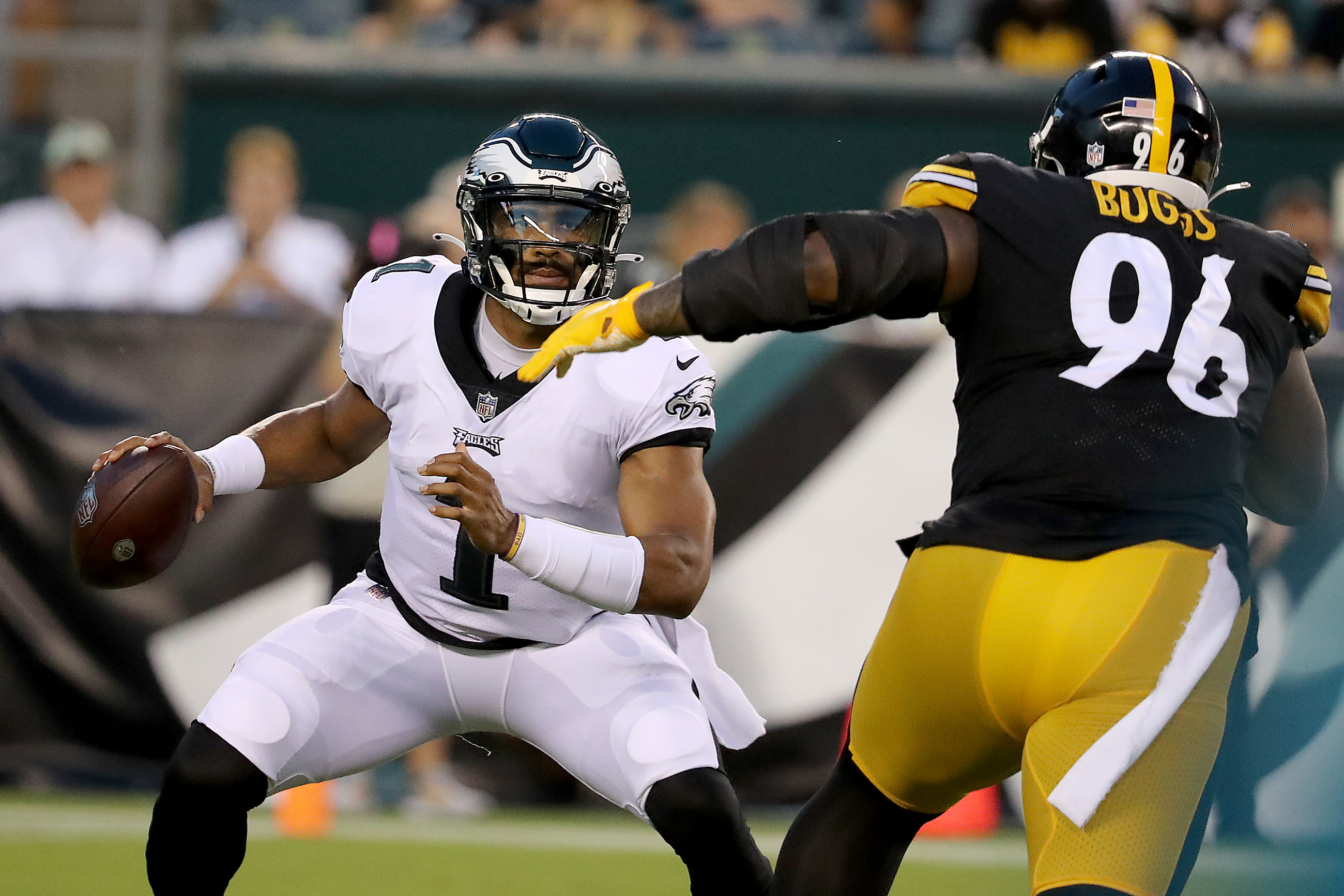 Photos from the Eagles Steelers preseason opener at the Linc.