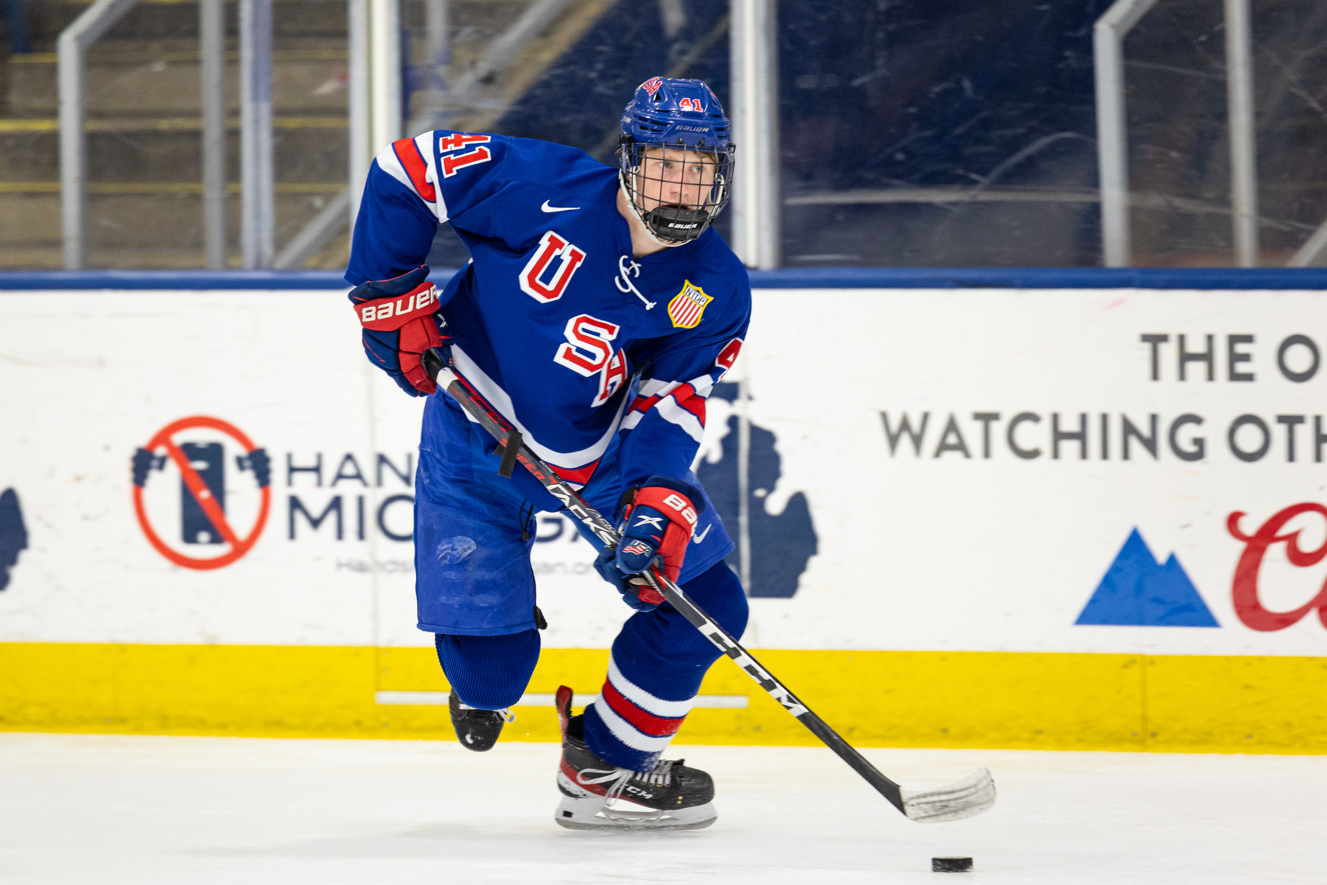 How Blackhawks NHL Draft pick Oliver Moore developed into 2023's fastest  prospect - BVM Sports