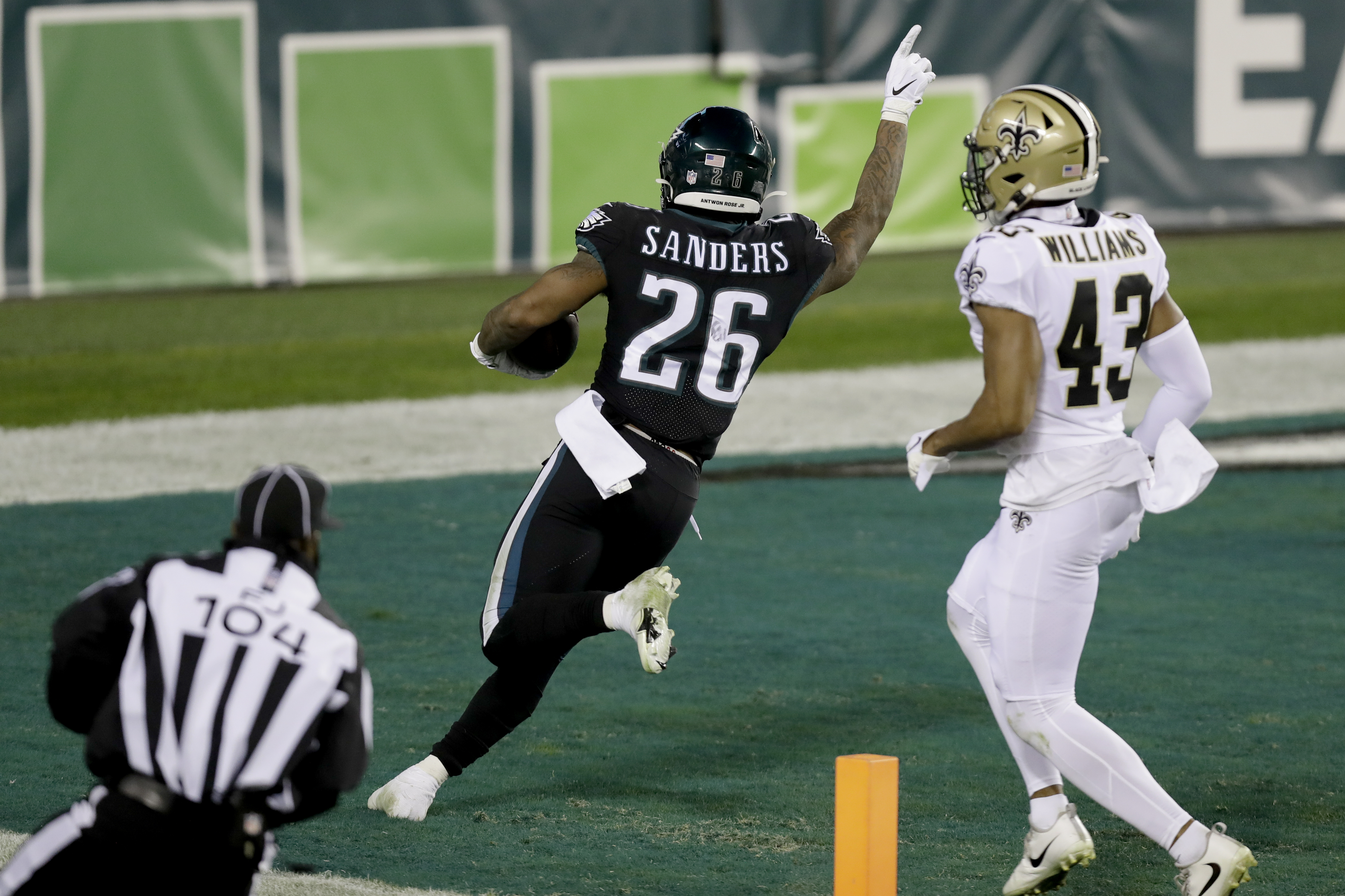 Philadelphia Eagles rally behind Jalen Hurts and a depleted defense in  24-21 win over New Orleans Saints