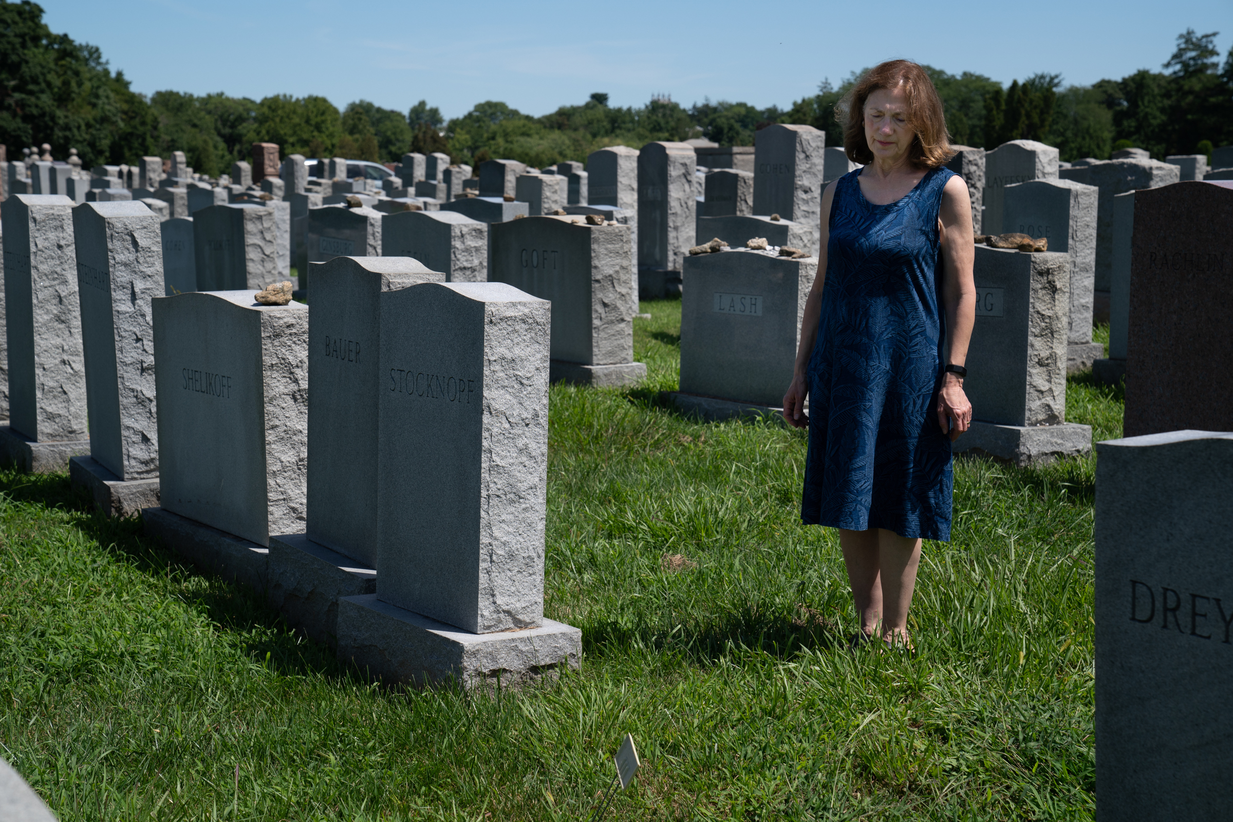 Cemeteries, headstones, and old family photos