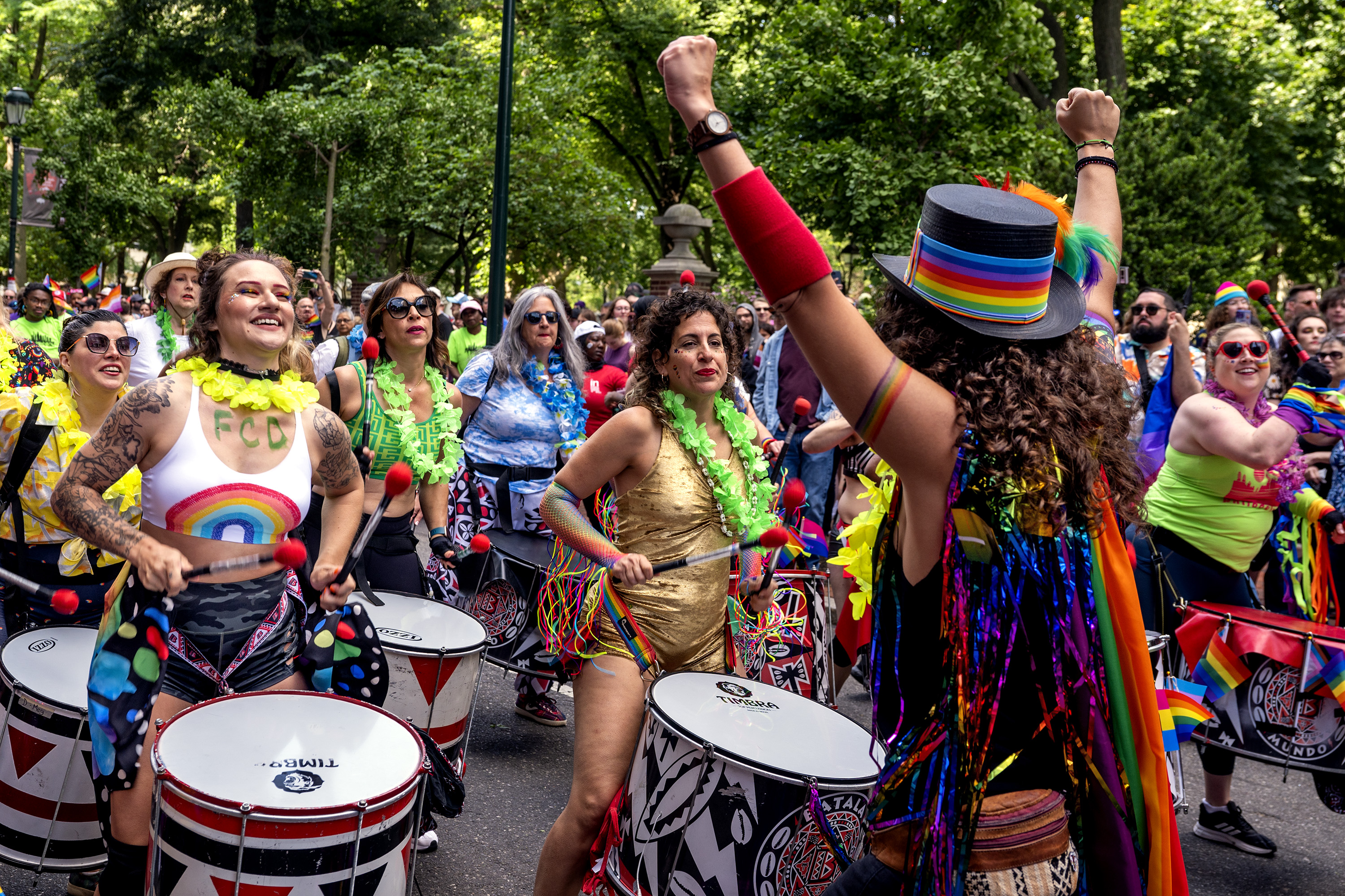 Philly's Pride March and Festival attracts thousands to mark Pride Month