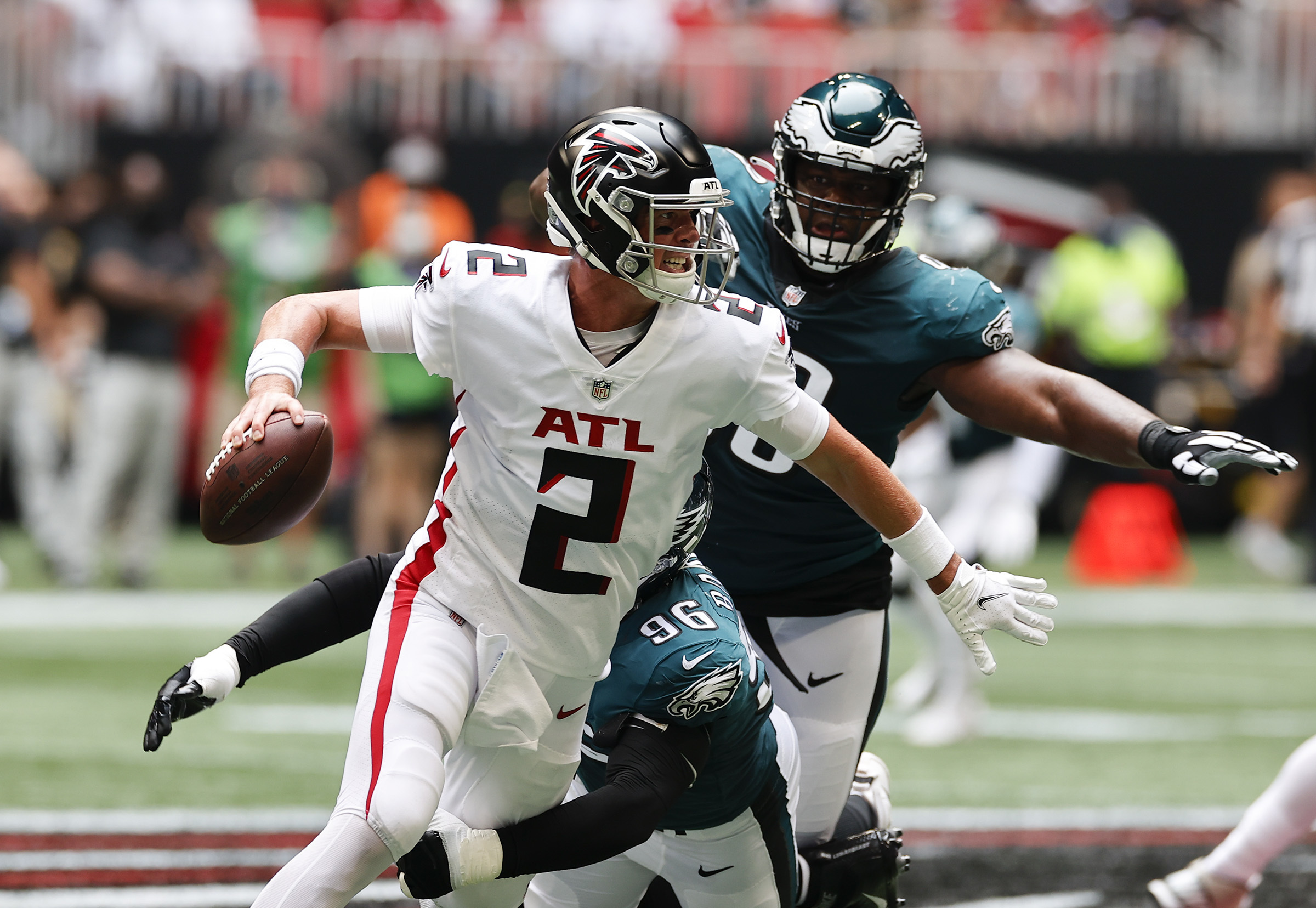 Eagles-Falcons analysis: Jalen Hurts, DeVonta Smith, Javon