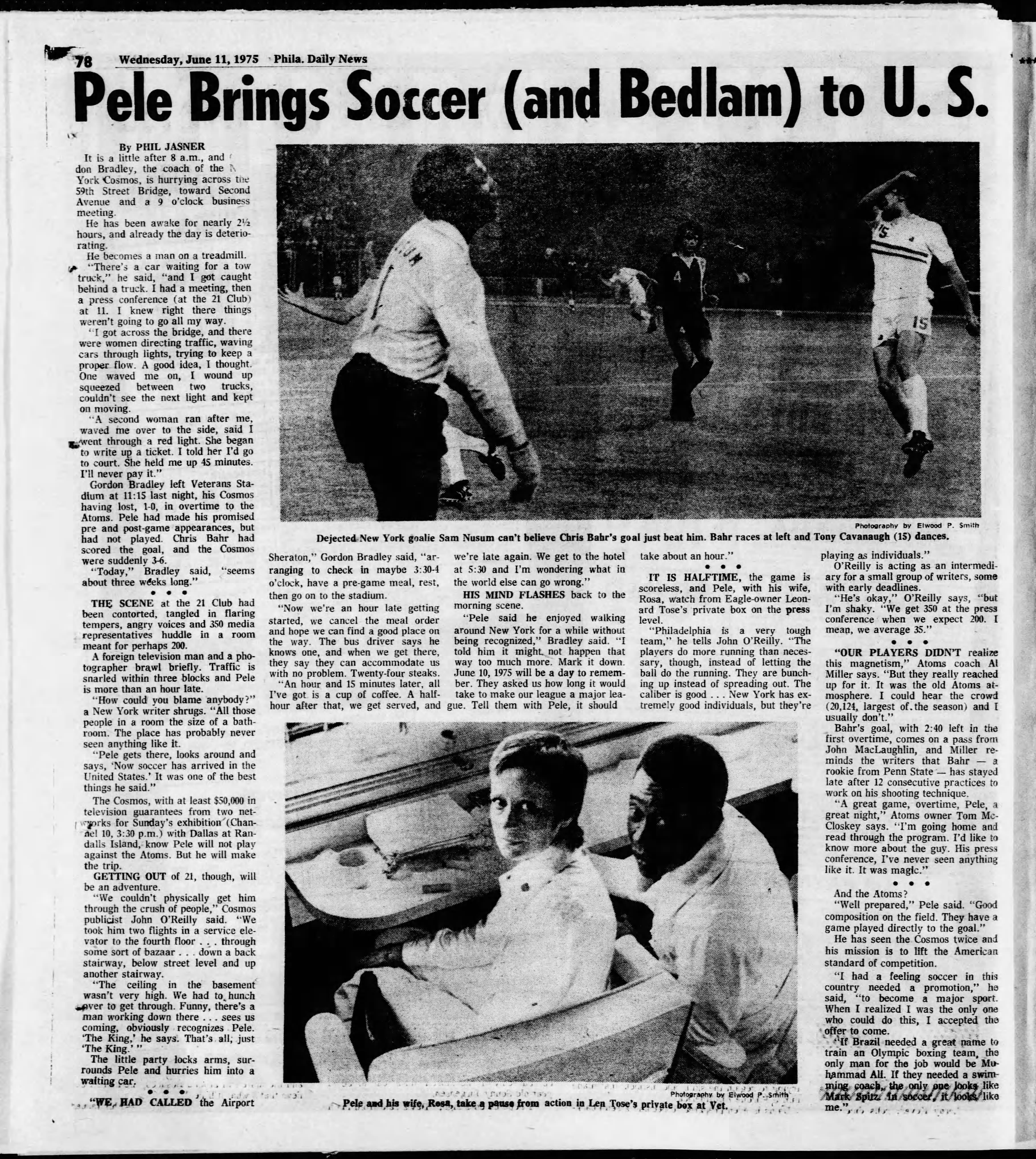 When Pele ruled soccer in the US with New York Cosmos - ESPN