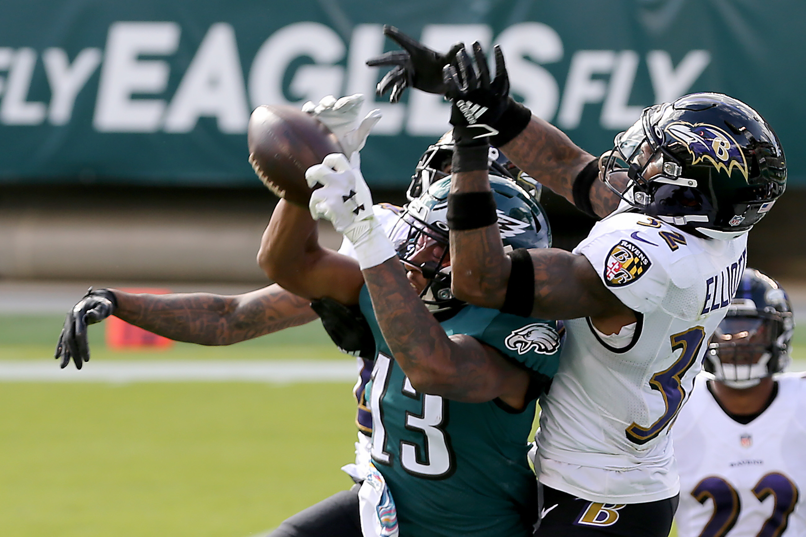 Baltimore Ravens' Matthew Judon (99) during an NFL football game against  the Philadelphia Eagles, Sunday, Oct. 18, 2020, in Philadelphia. The Ravens  defeated the Eagles 30-28. (AP Photo/Rich Schultz Stock Photo - Alamy