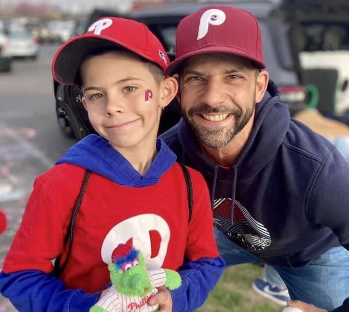 The baby who met Bryce Harper at Spring Training recreated his