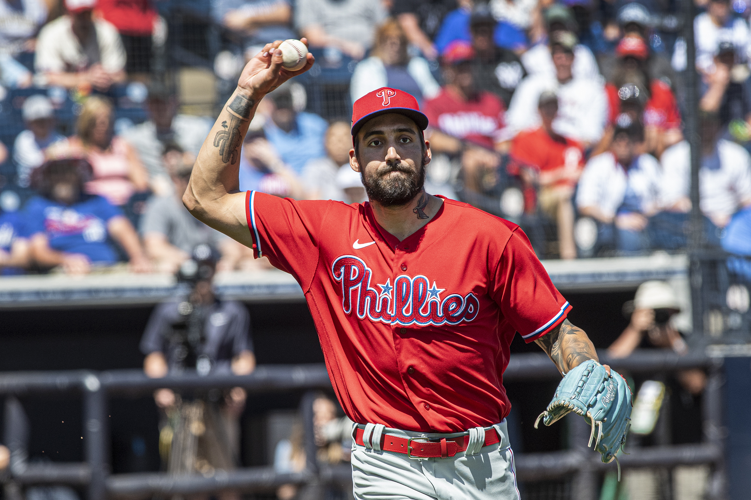 Phillies prospect Logan O'Hoppe grew up a fan of Joe Girardi. Now Girardi  is a fan of his.