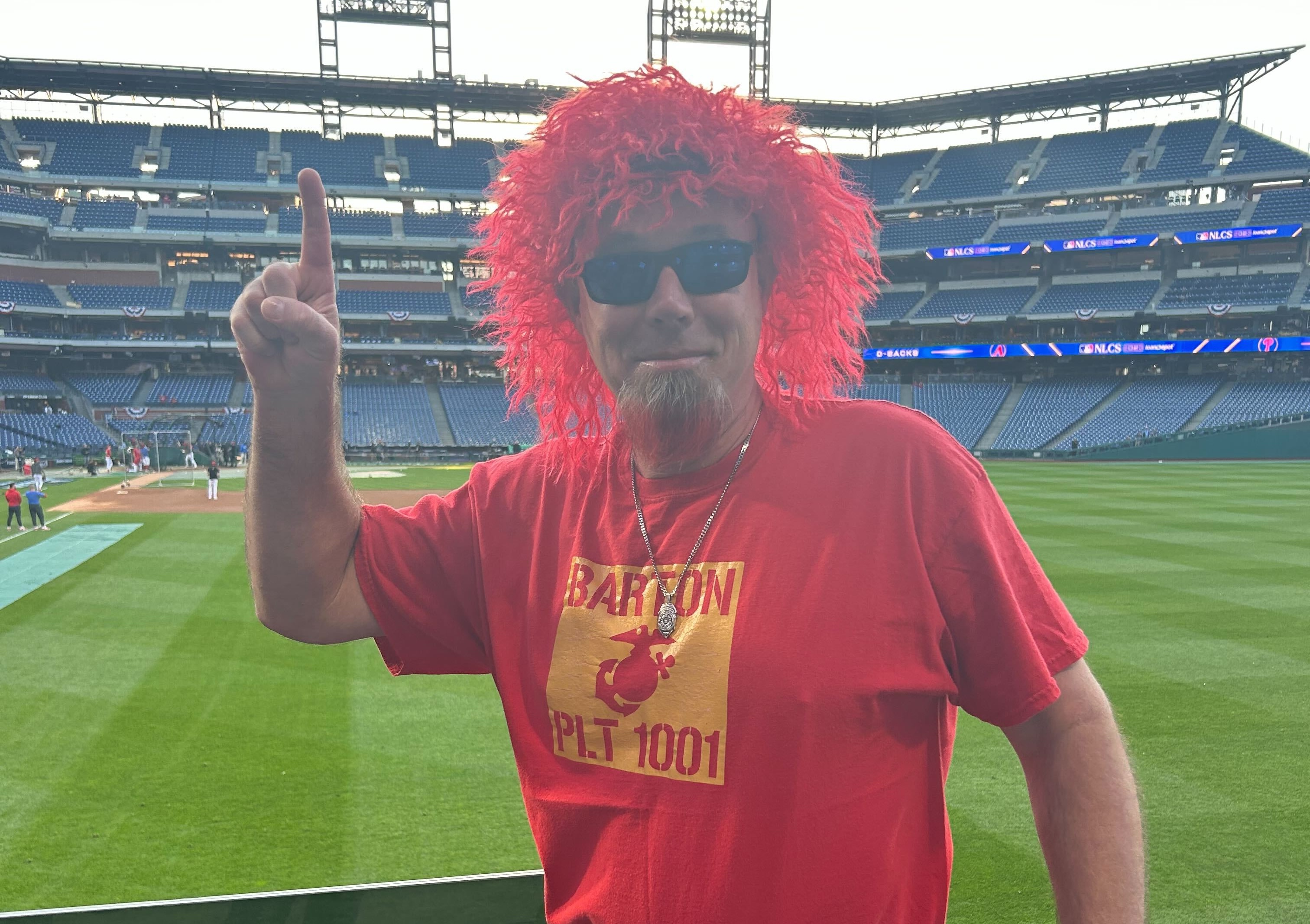 Fan Lineup for NLCS Game 3 at Citizens Bank Park