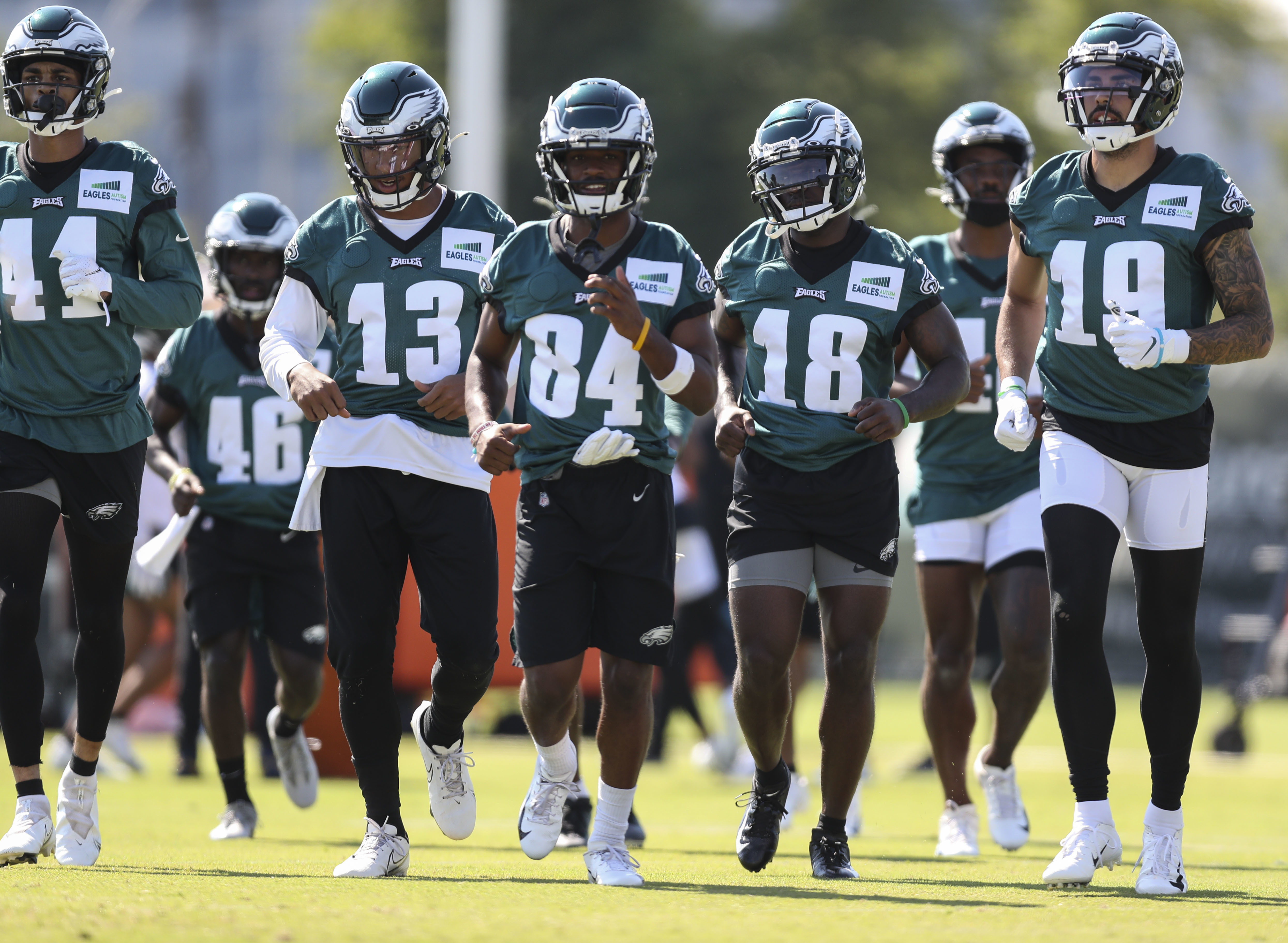 Philadelphia Eagles hold open practice at Lincoln Financial Field