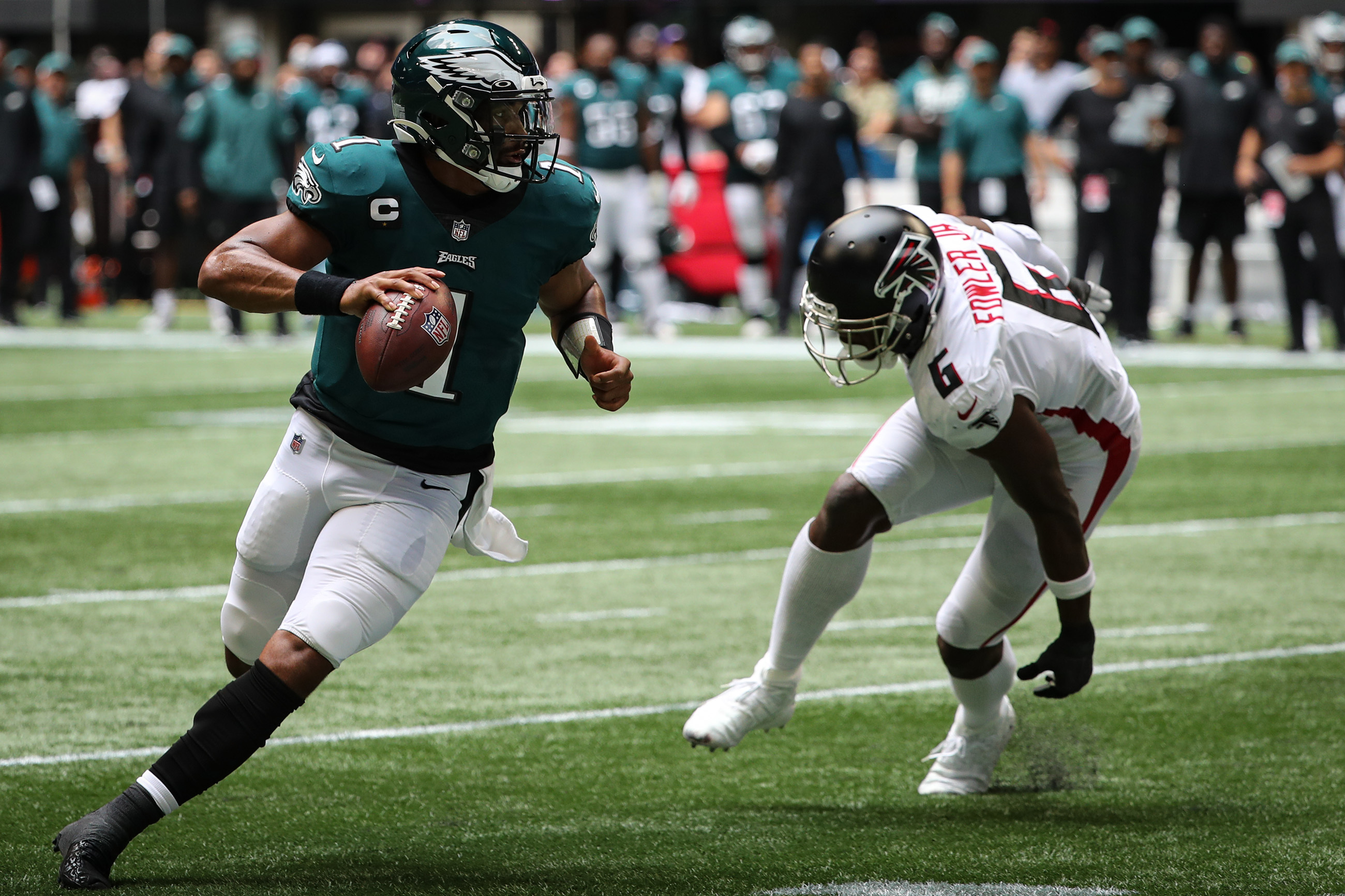 Jalen Hurts, Philadelphia Eagles QB, NFL and PFF stats