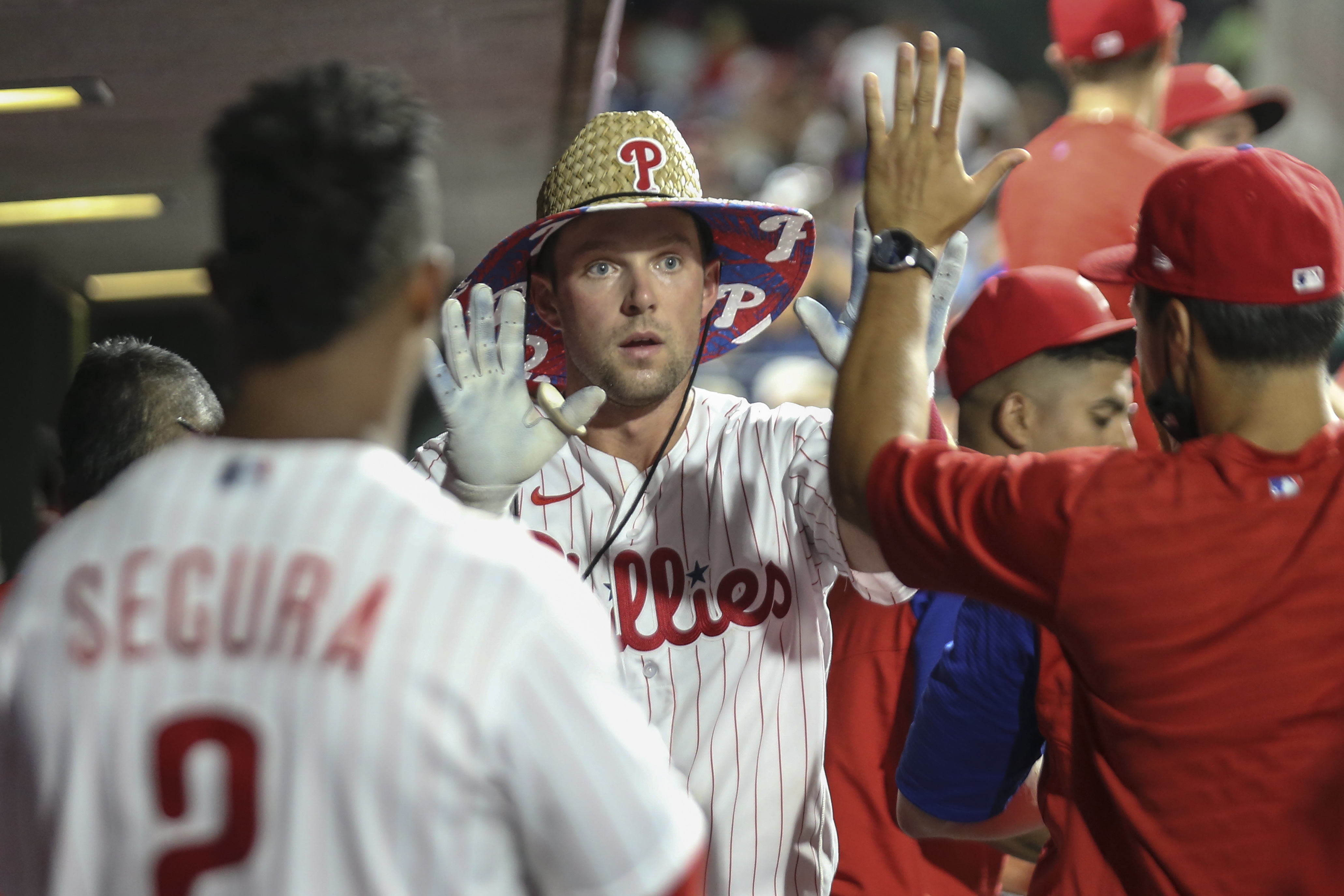 MLB Stats on X: .@rhyshoskins has been on a tear since last year