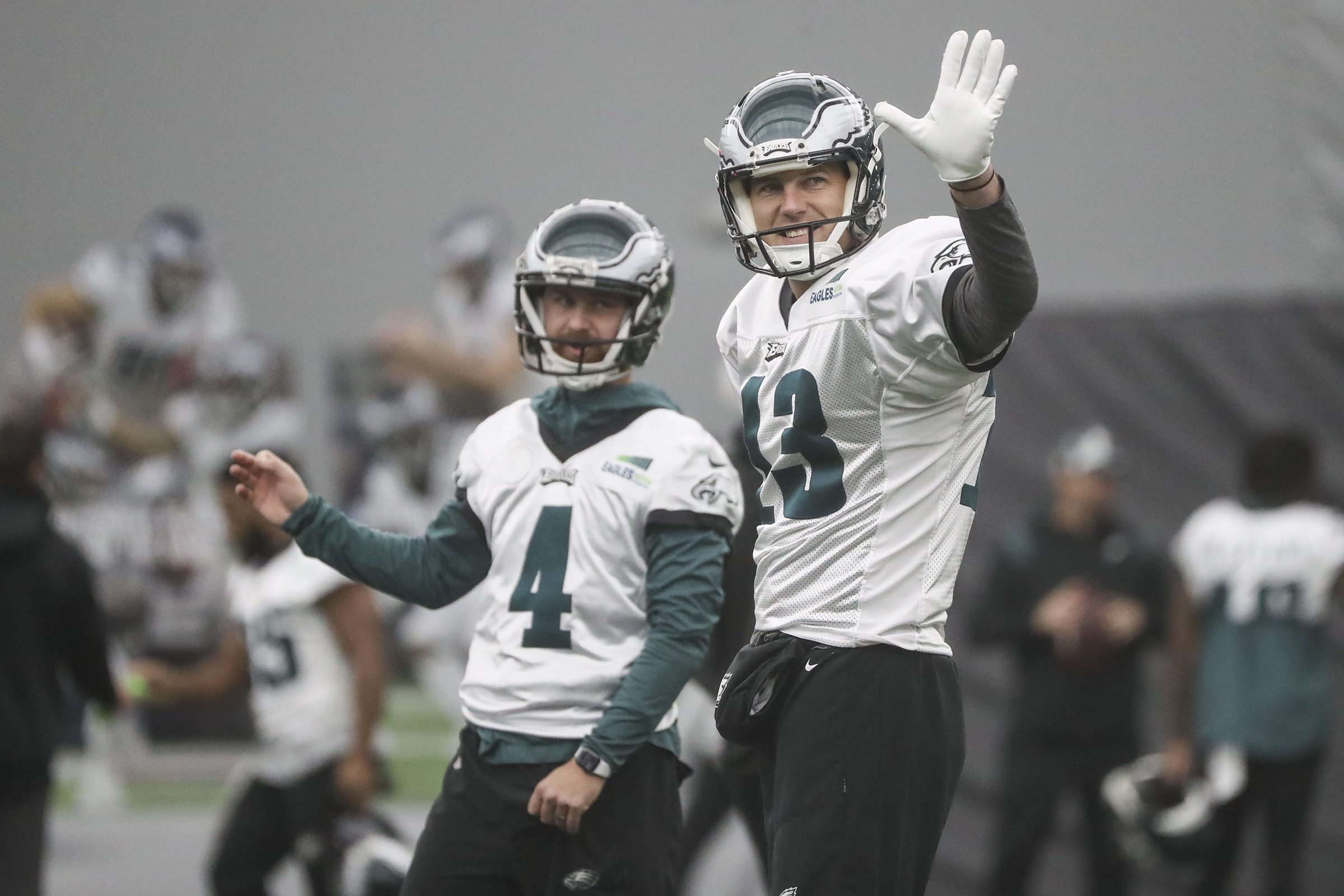 The Eagles' receivers are extremely nonthreatening