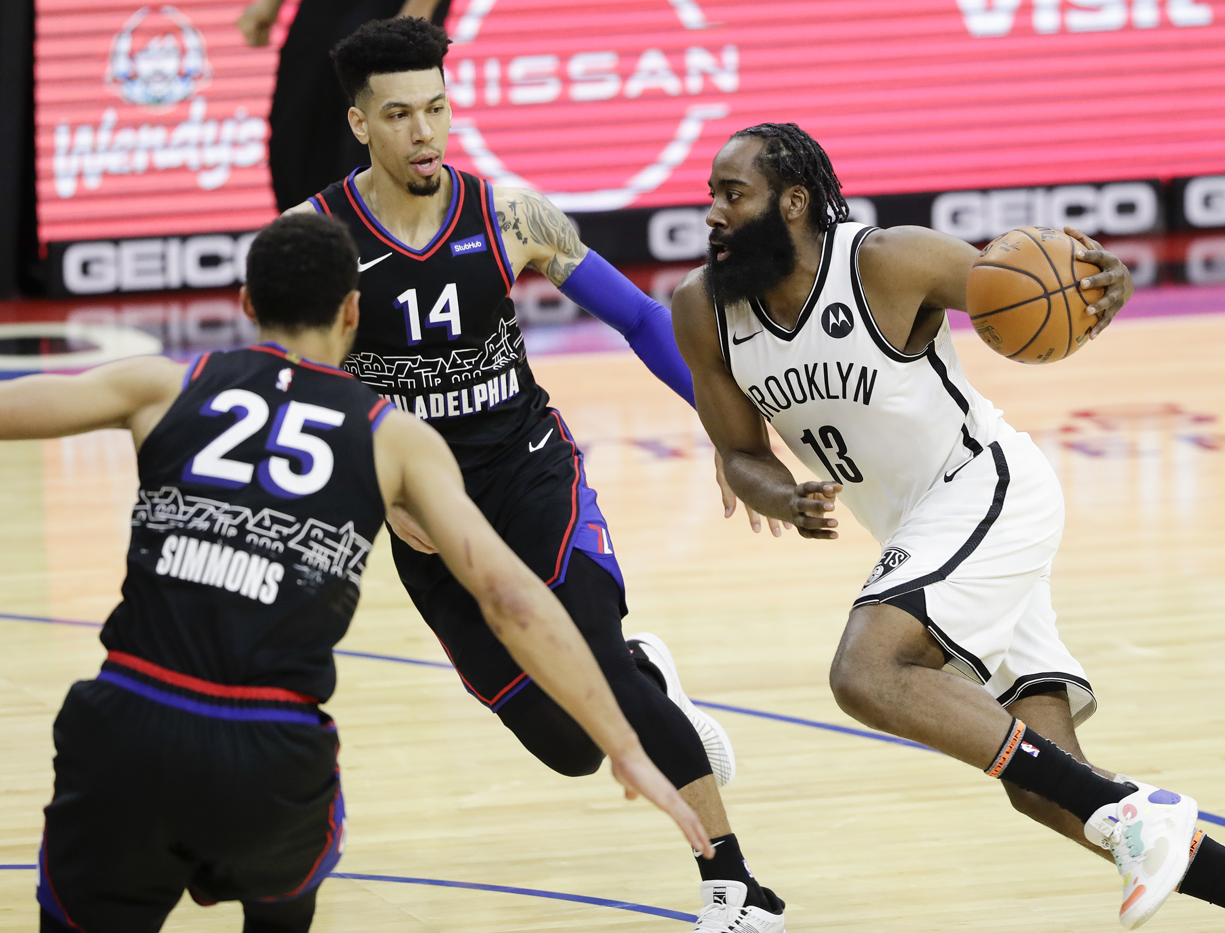 Nets All-Star James Harden traded to 76ers, Brooklyn gets Simmons