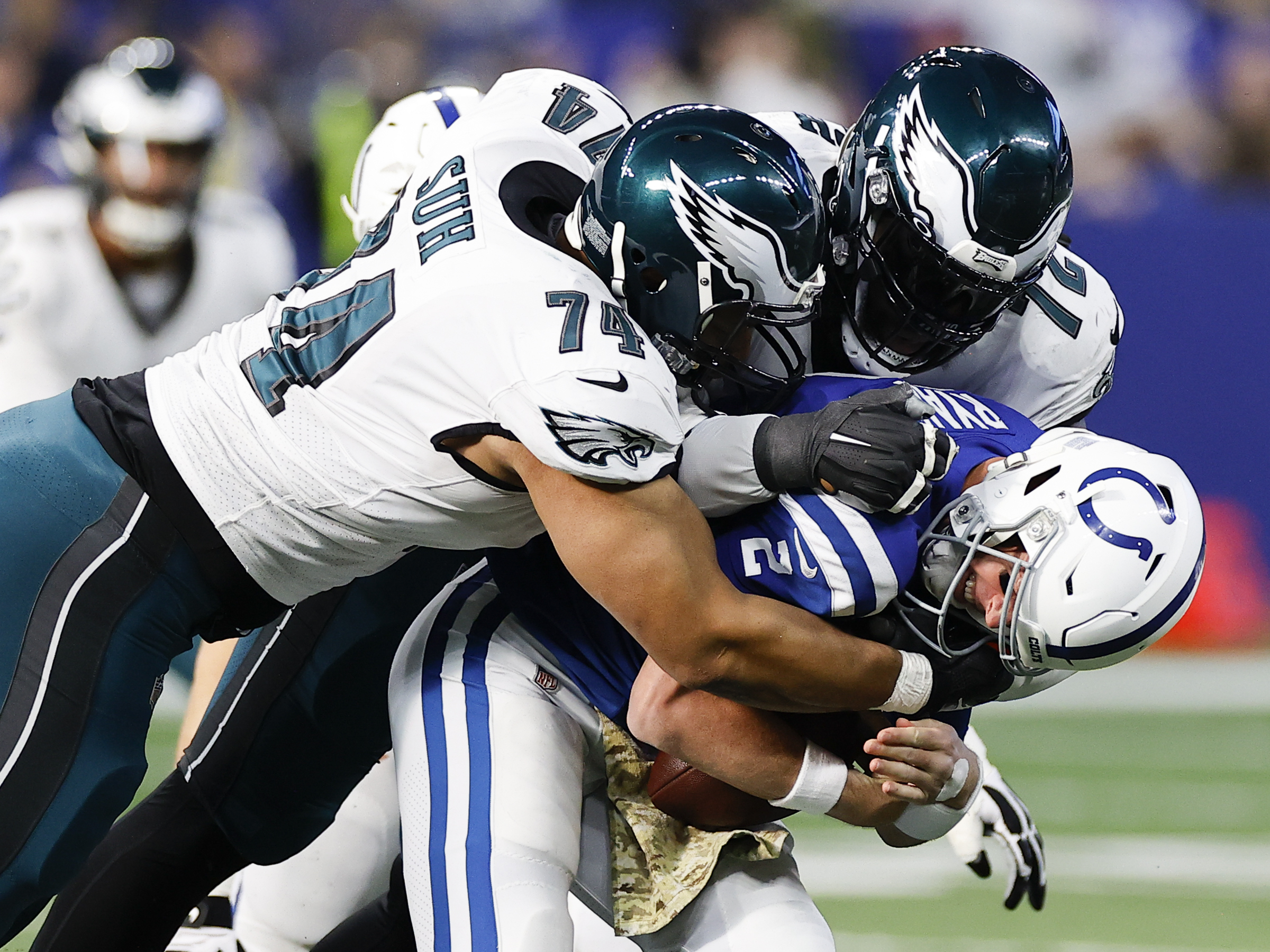 Eagles-Colts stats: Linval Joseph makes an immediate impact in run defense