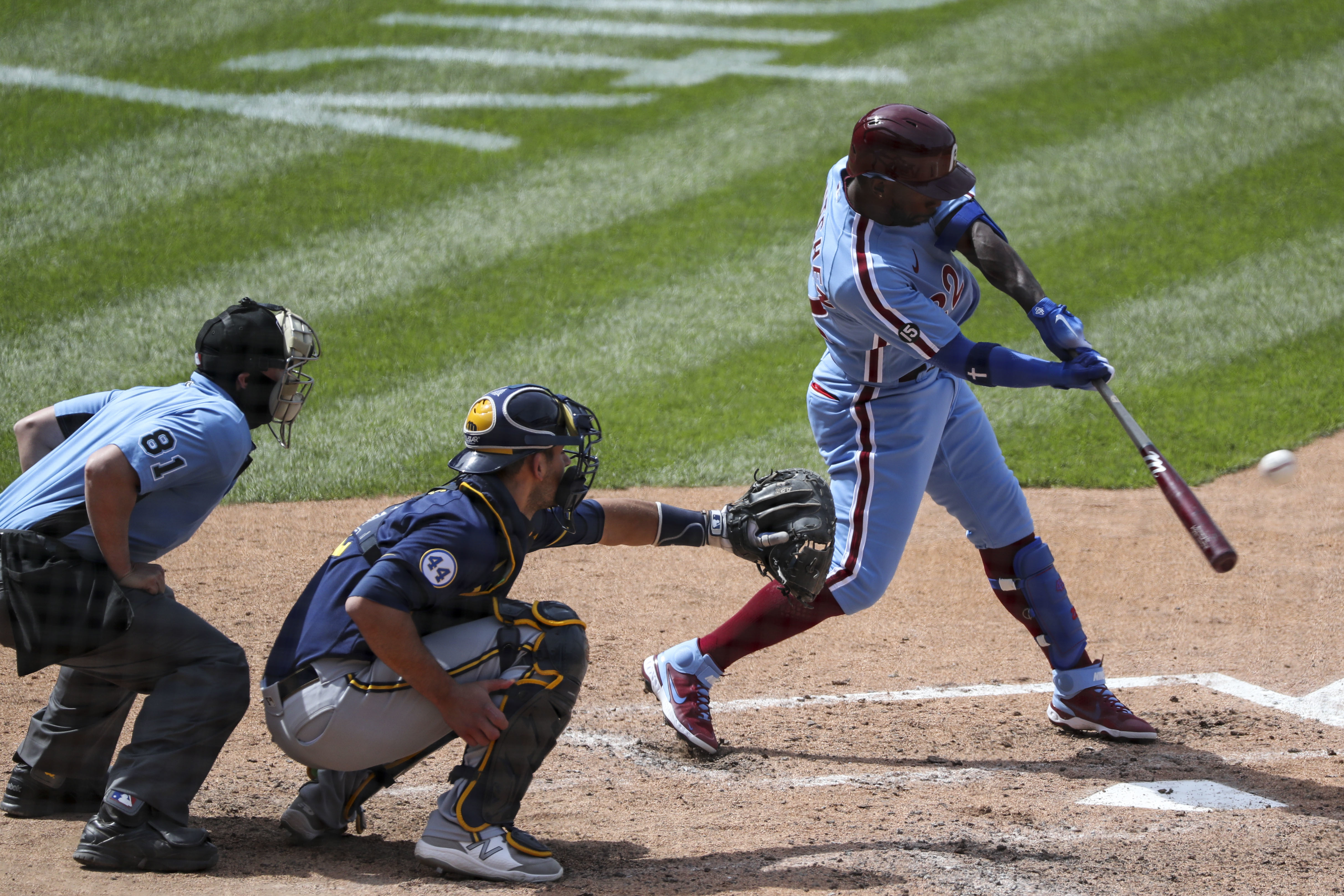 Phillies left fielder Andrew McCutchen has rebounded from another slow  start