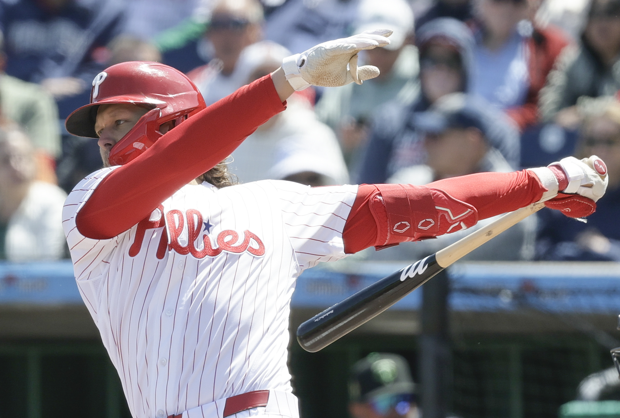 does bryson stott chew tobacco Bryson Stott and Alec Bohm grow up a little bit more at Phillies spring  training