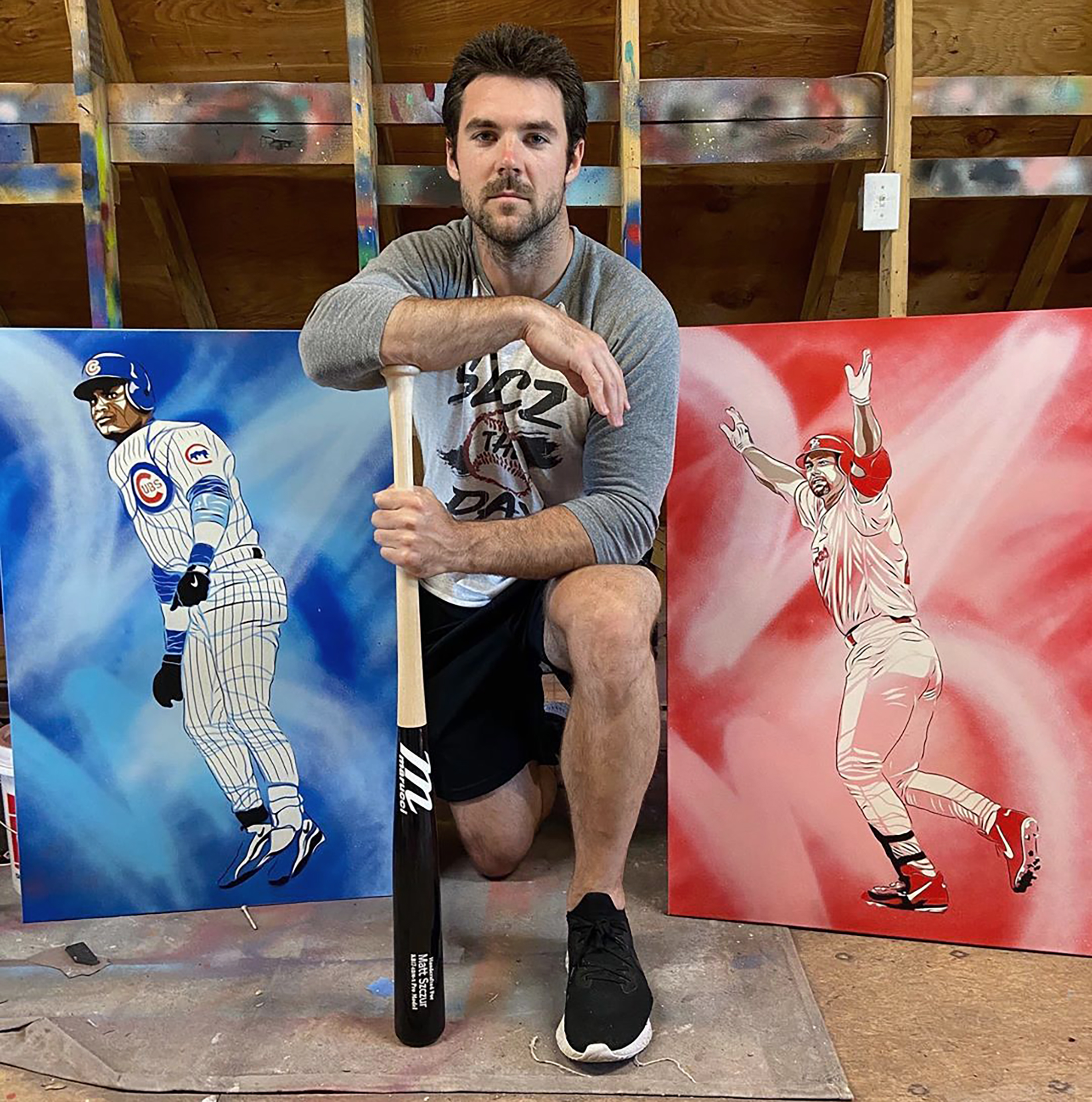 Baseball's shutdown allowed Phillies outfielder Matt Szczur time to work on  his other art