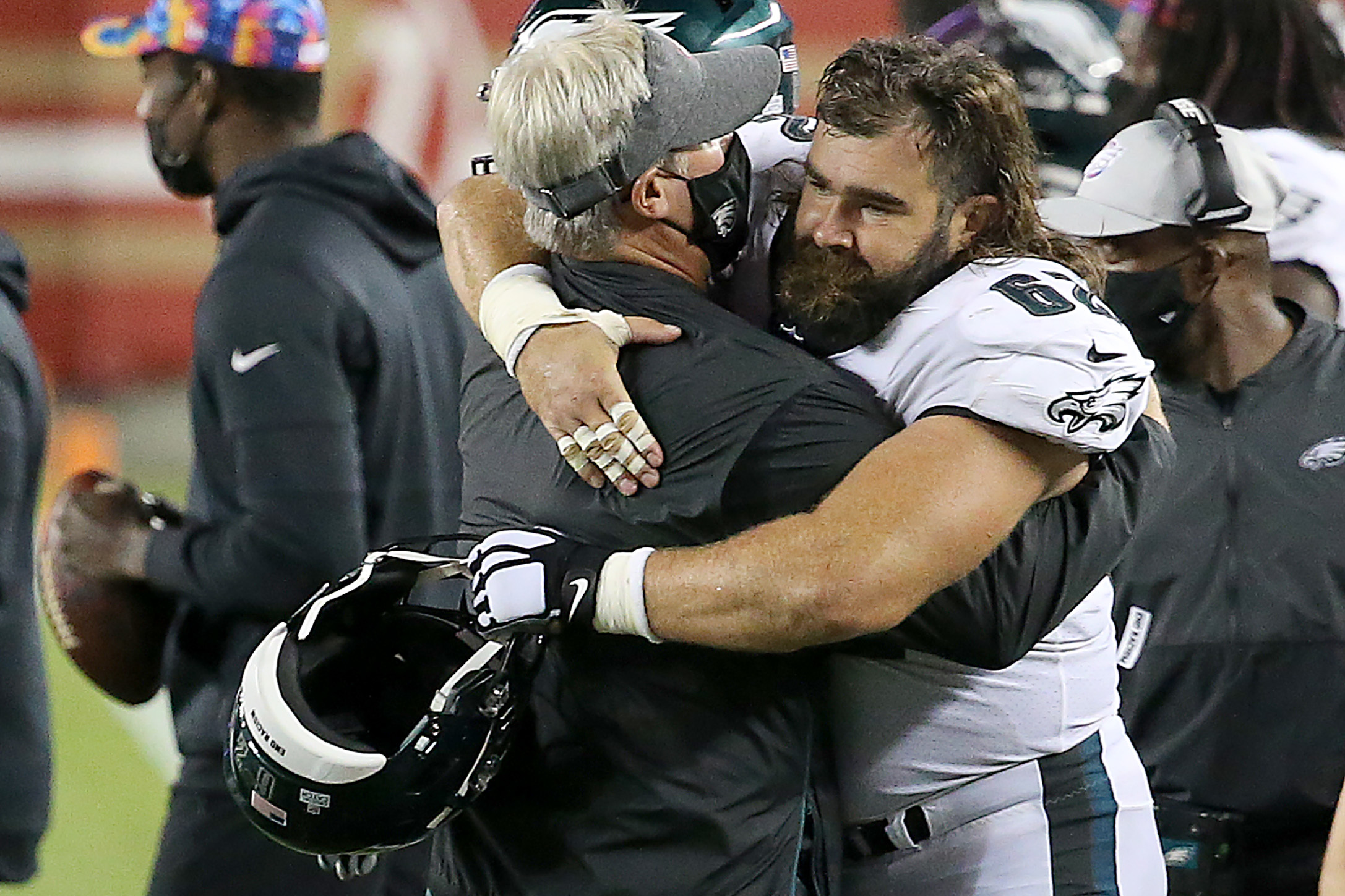 Jason Kelce addresses Eagles decision to bring in Nate Sudfeld