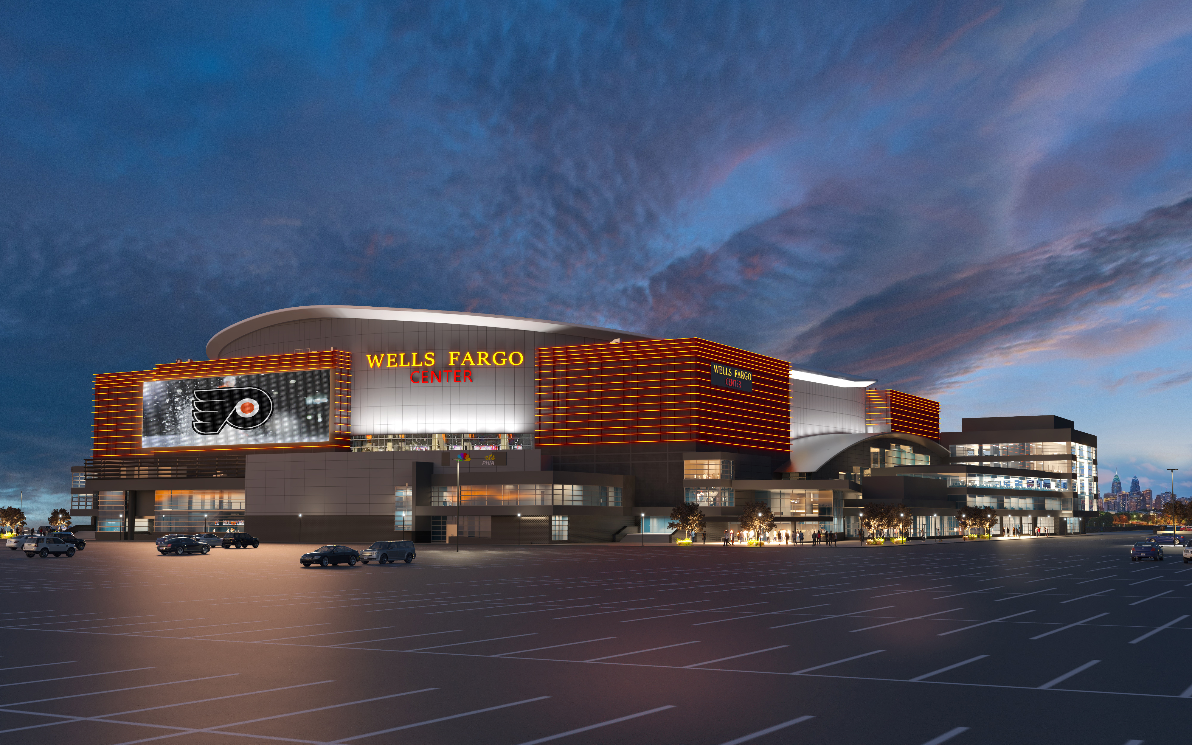 The New Wells Fargo Center Unveils Brand-New Event Level Upgrades Including  World-Class Locker Rooms And Player And Performer Amenities