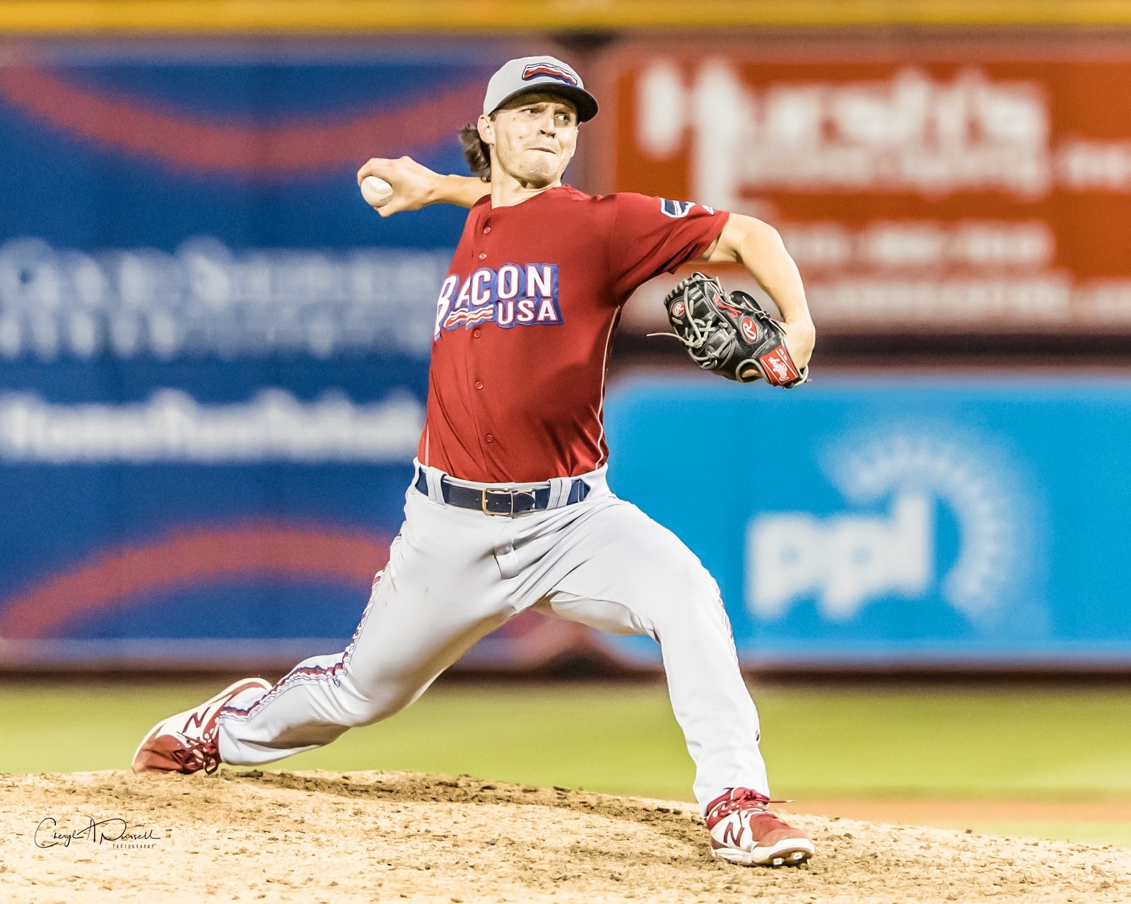 Kyle Tucker (19) of H.B. Plant High School in Tampa, Florida poses