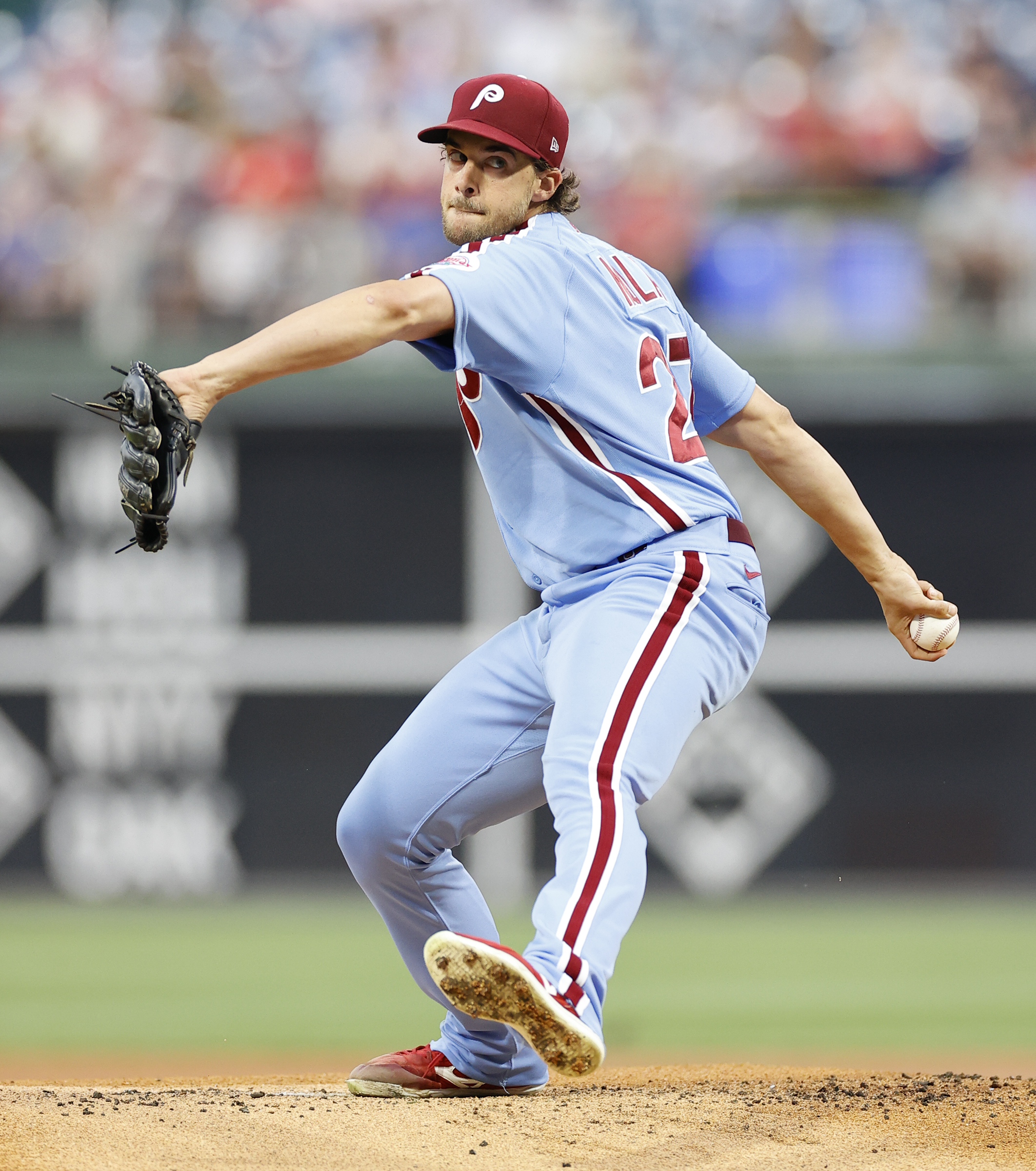 Aaron Nola strikes out 11 Reds as Phillies sweep four-game series