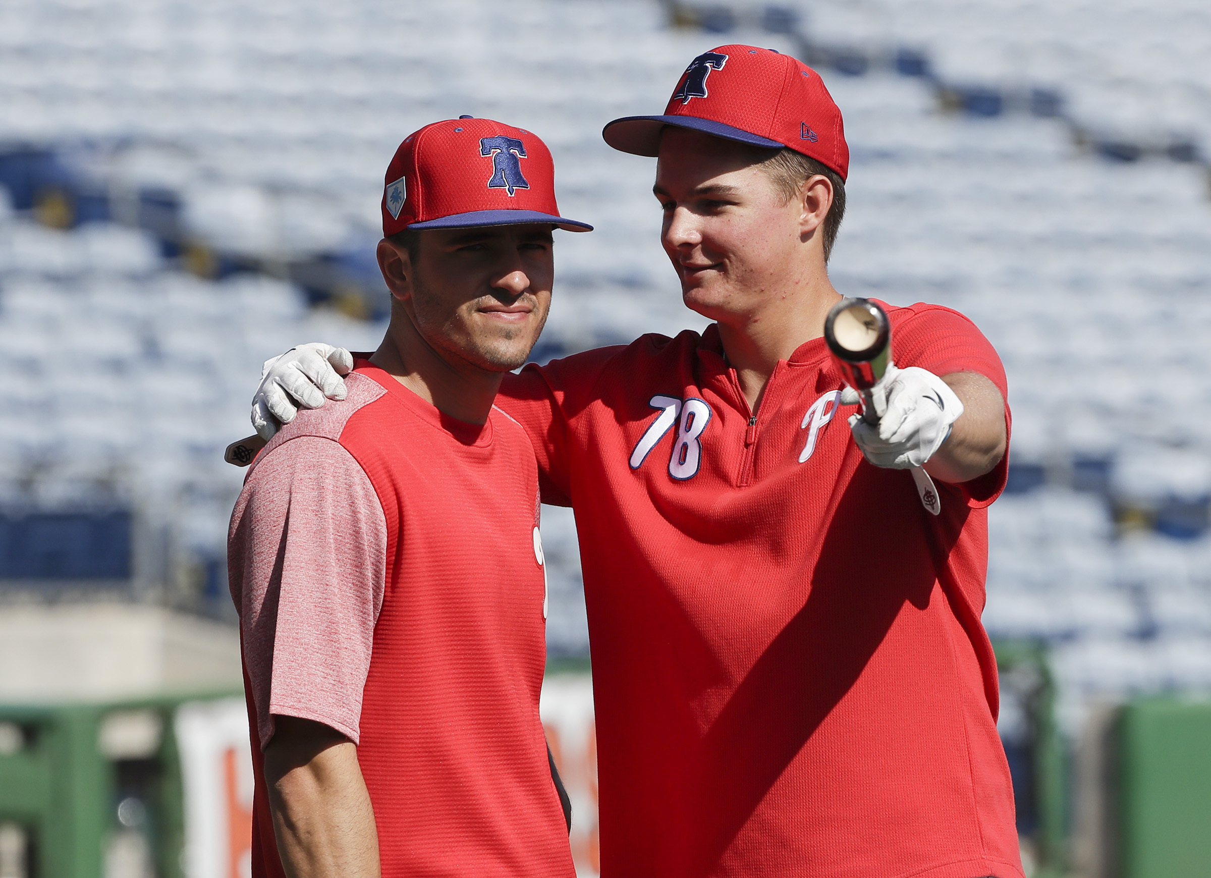 Phillies will keep prospects Bryson Stott, Alec Bohm, and Mickey Moniak