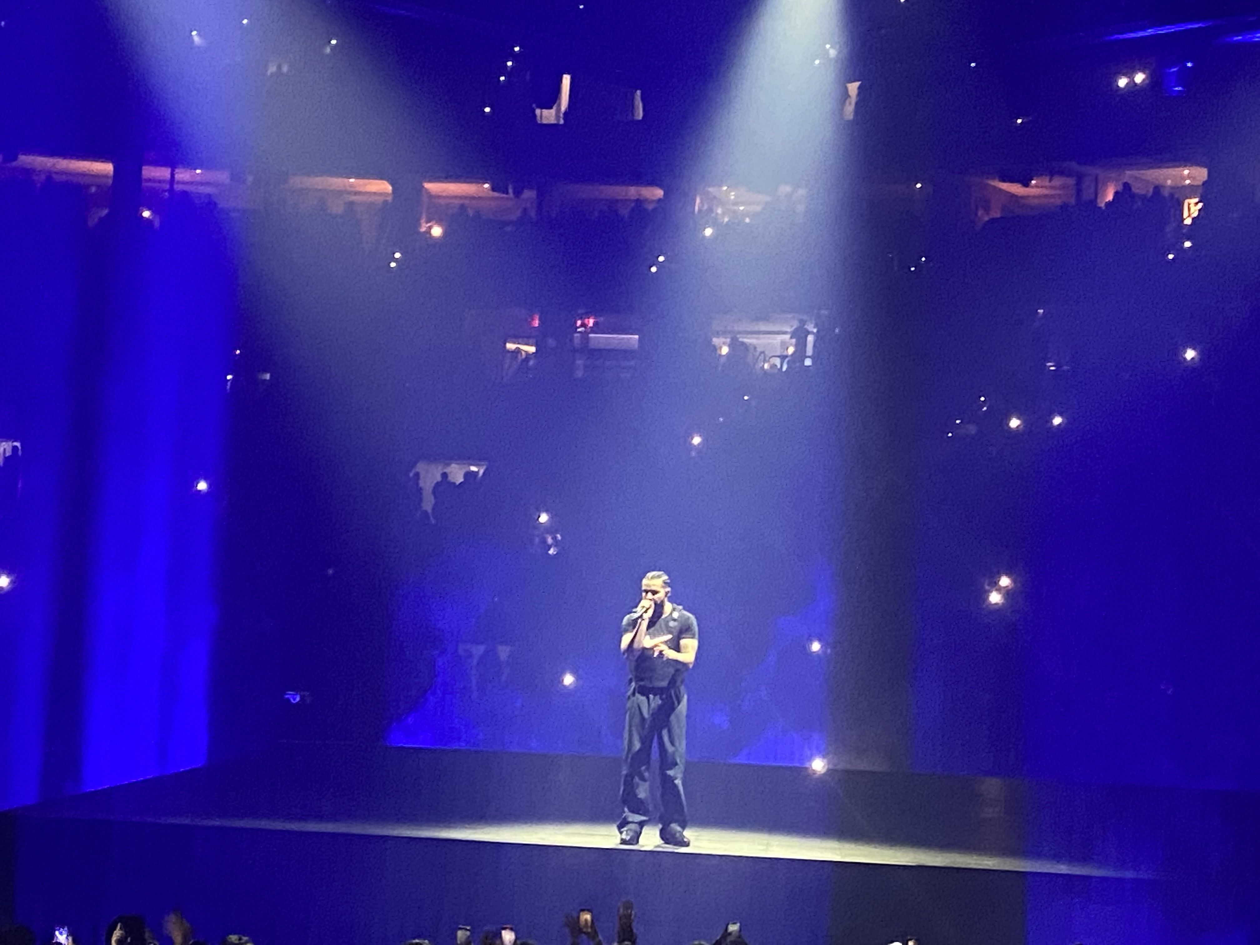 Drake Homages Virgil Abloh At 'It's All A Blur Tour' Opening In